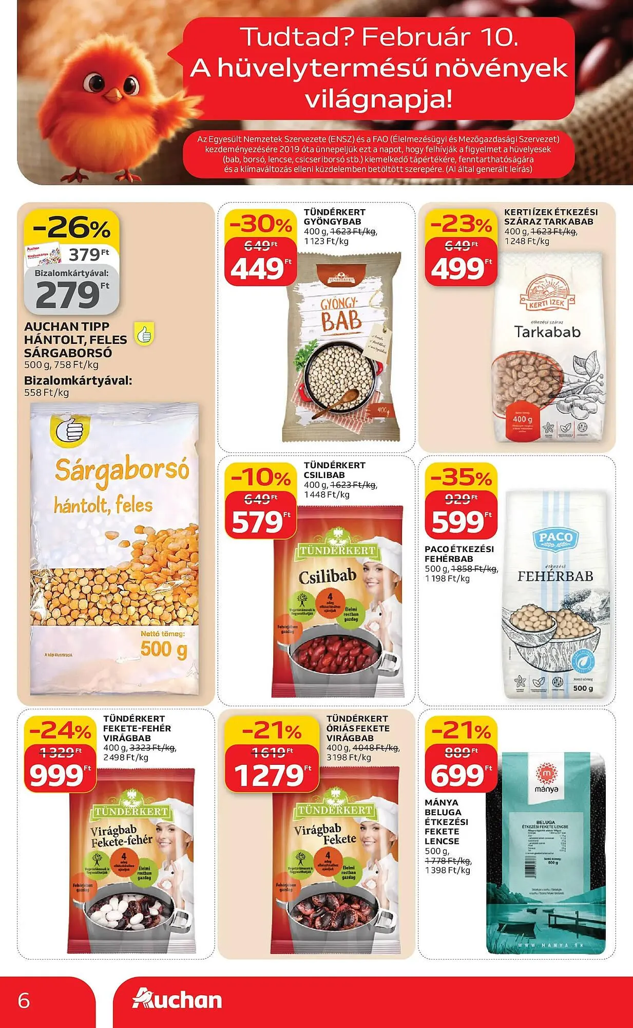 Katalógus Auchan akciós újság február 5.-tól február 11.-ig 2026. - Oldal 6