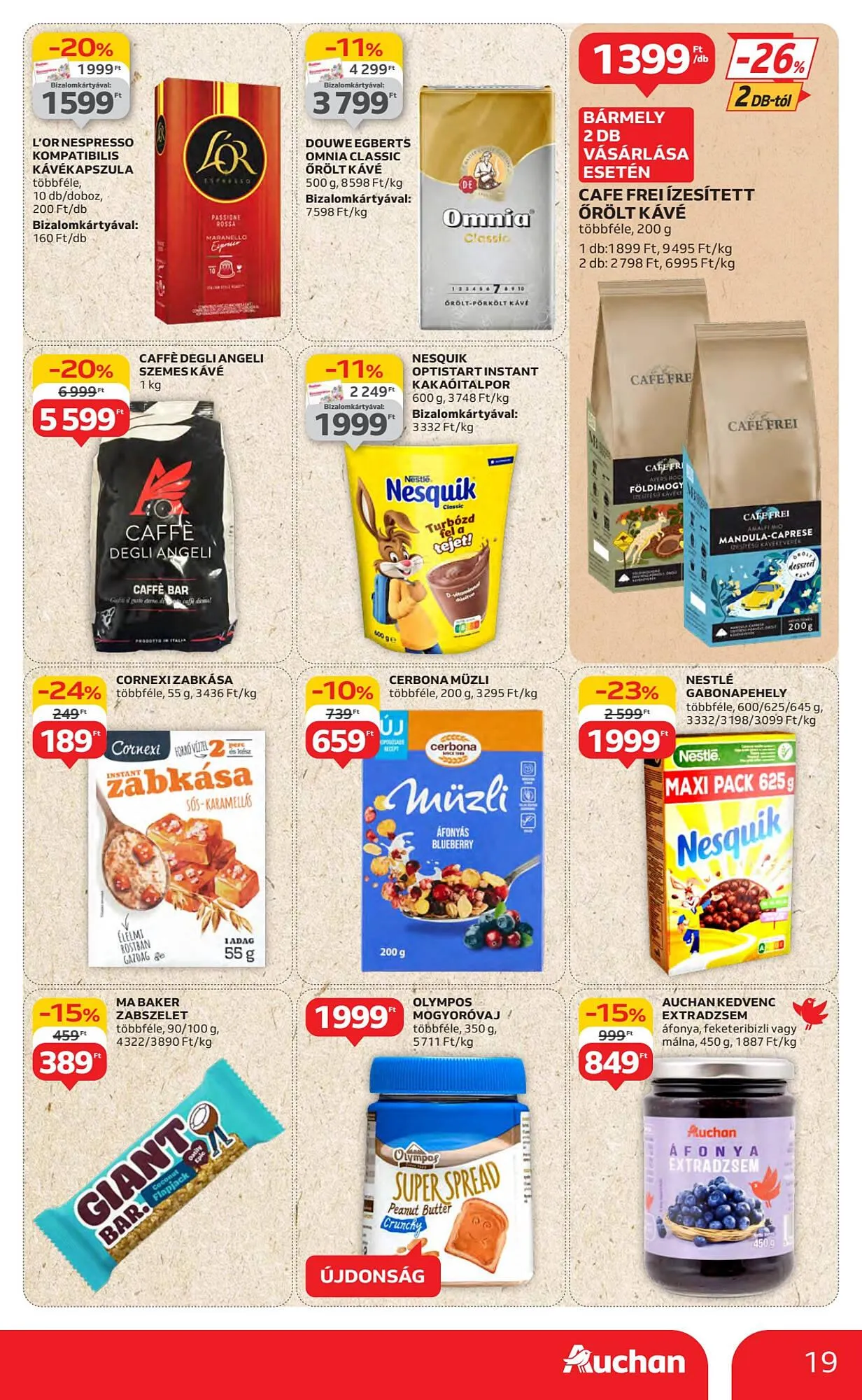 Katalógus Auchan akciós újság július 17.-tól július 23.-ig 2025. - Oldal 19