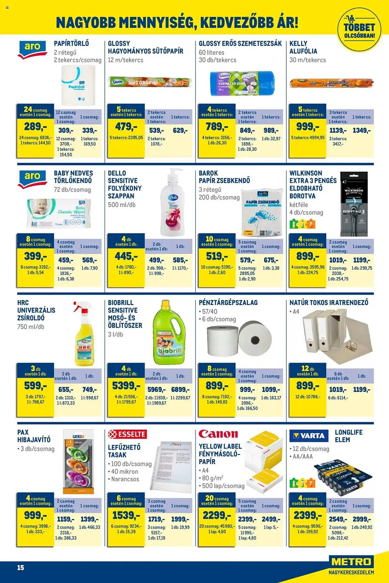 Katalógus Metro akciós újság március 1.-tól március 31.-ig 2025. - Oldal 15