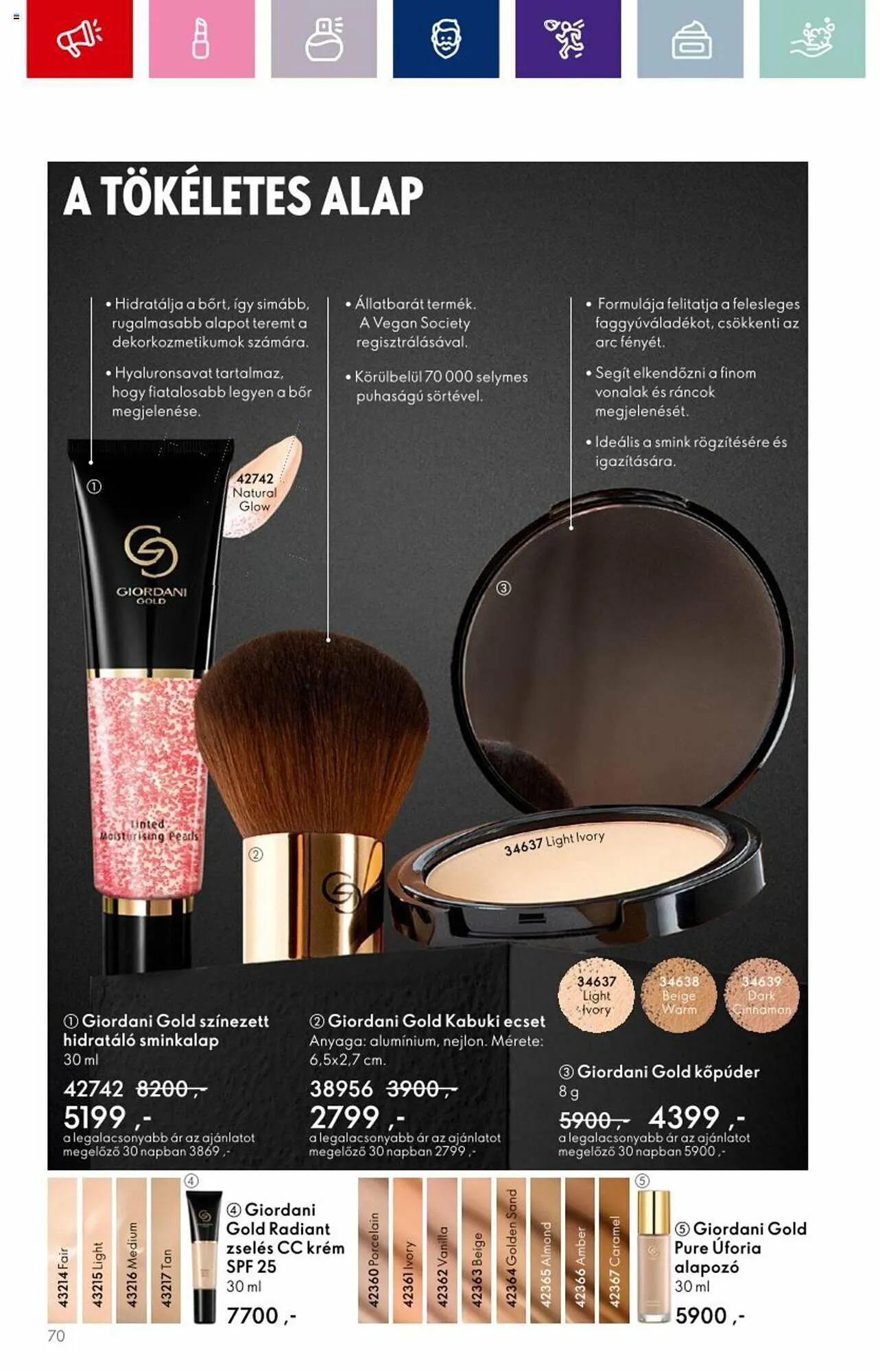 Katalógus Oriflame akciós újság augusztus 30.-tól szeptember 19.-ig 2023. - Oldal 70