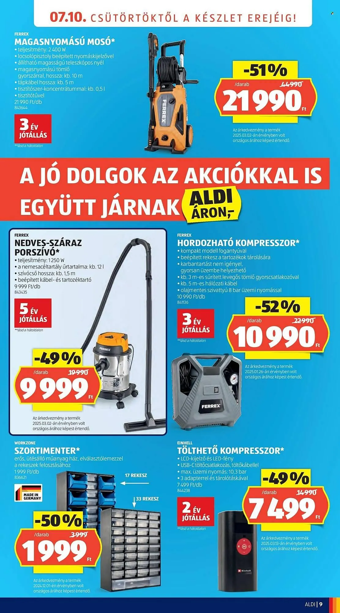 Katalógus ALDI akciós újság július 10.-tól július 16.-ig 2025. - Oldal 9