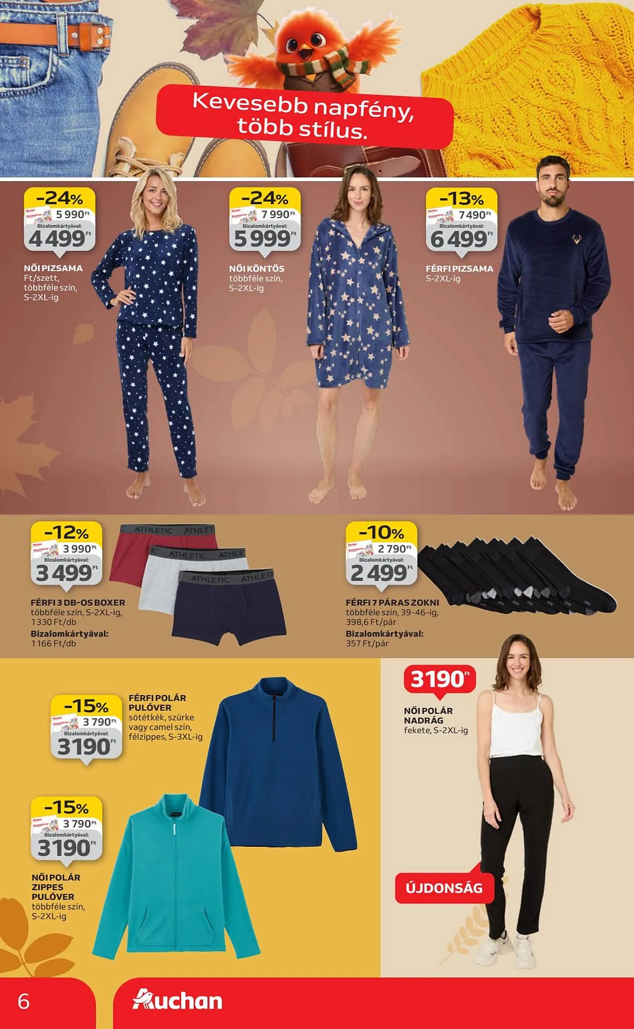 Katalógus Auchan akciós újság október 30.-tól november 26.-ig 2025. - Oldal 6