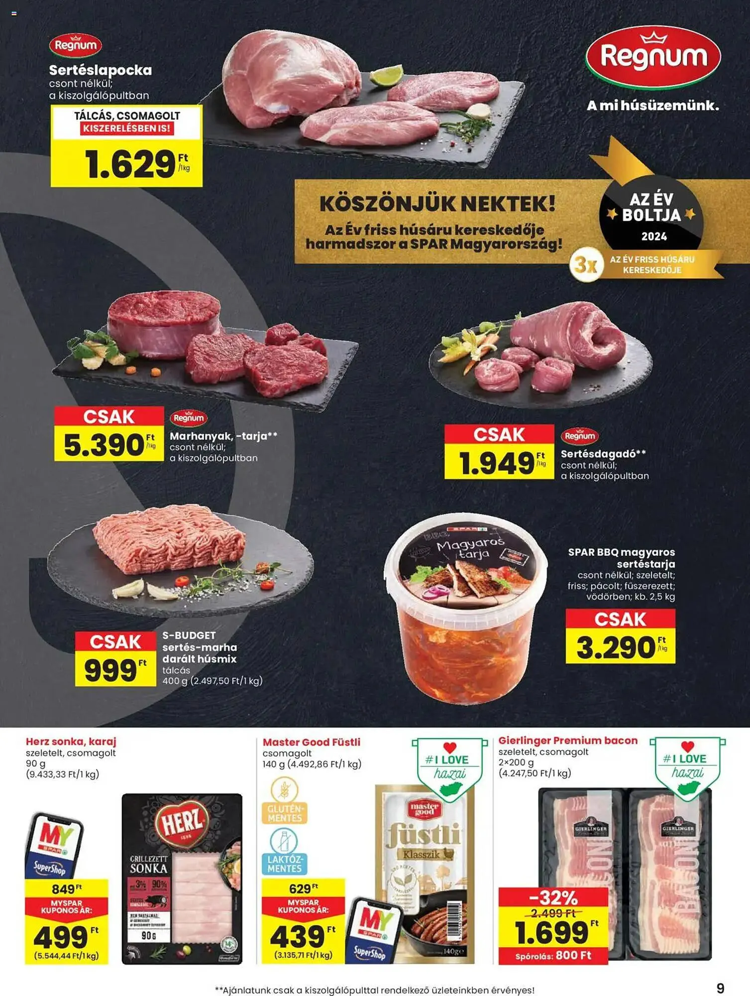 Katalógus Spar akciós újság május 2.-tól május 7.-ig 2025. - Oldal 9