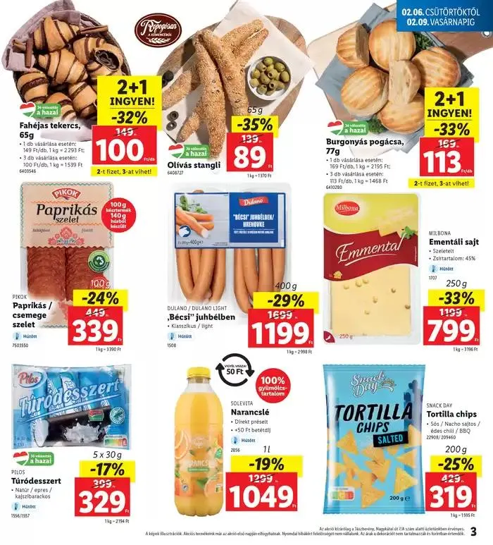 Katalógus Nagyszerű kedvezmények kiválasztott termékekre február 6.-tól február 9.-ig 2025. - Oldal 3