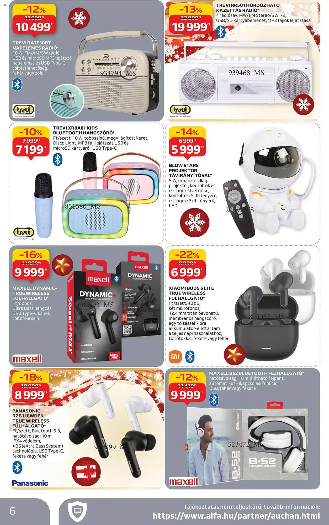 Katalógus Auchan akciós újság november 27.-tól december 10.-ig 2025. - Oldal 6