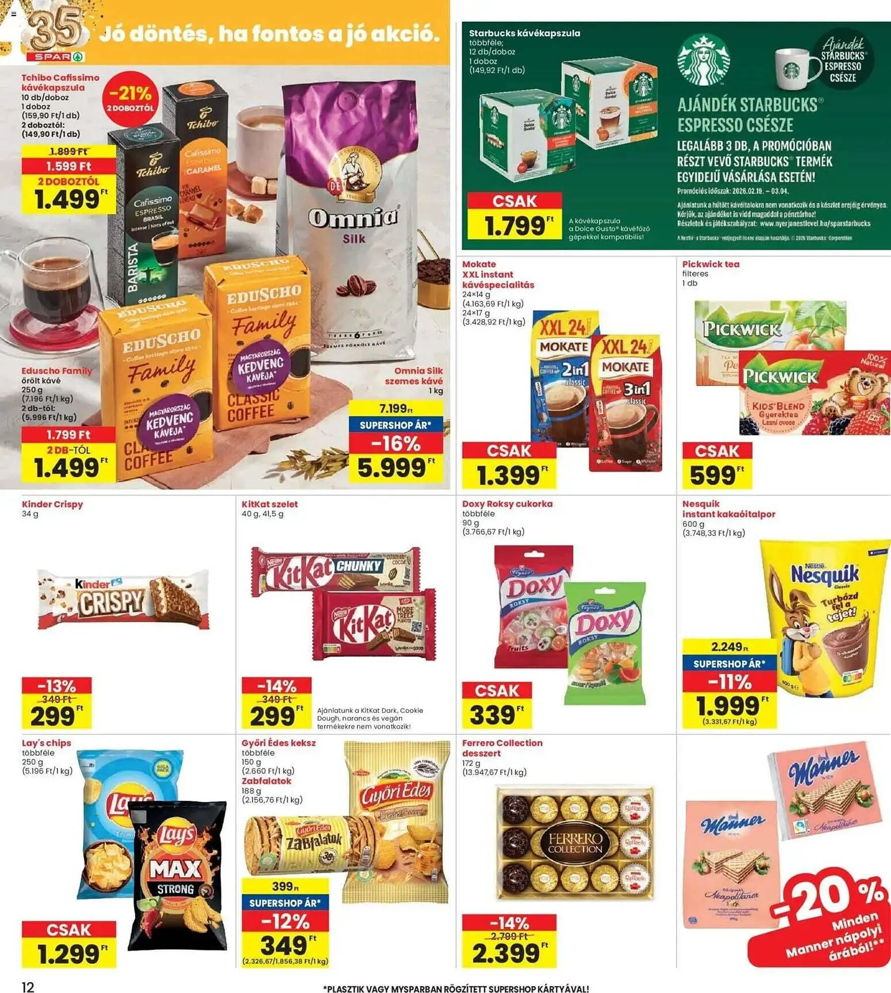 Katalógus Interspar akciós újság február 19.-tól február 25.-ig 2026. - Oldal 12