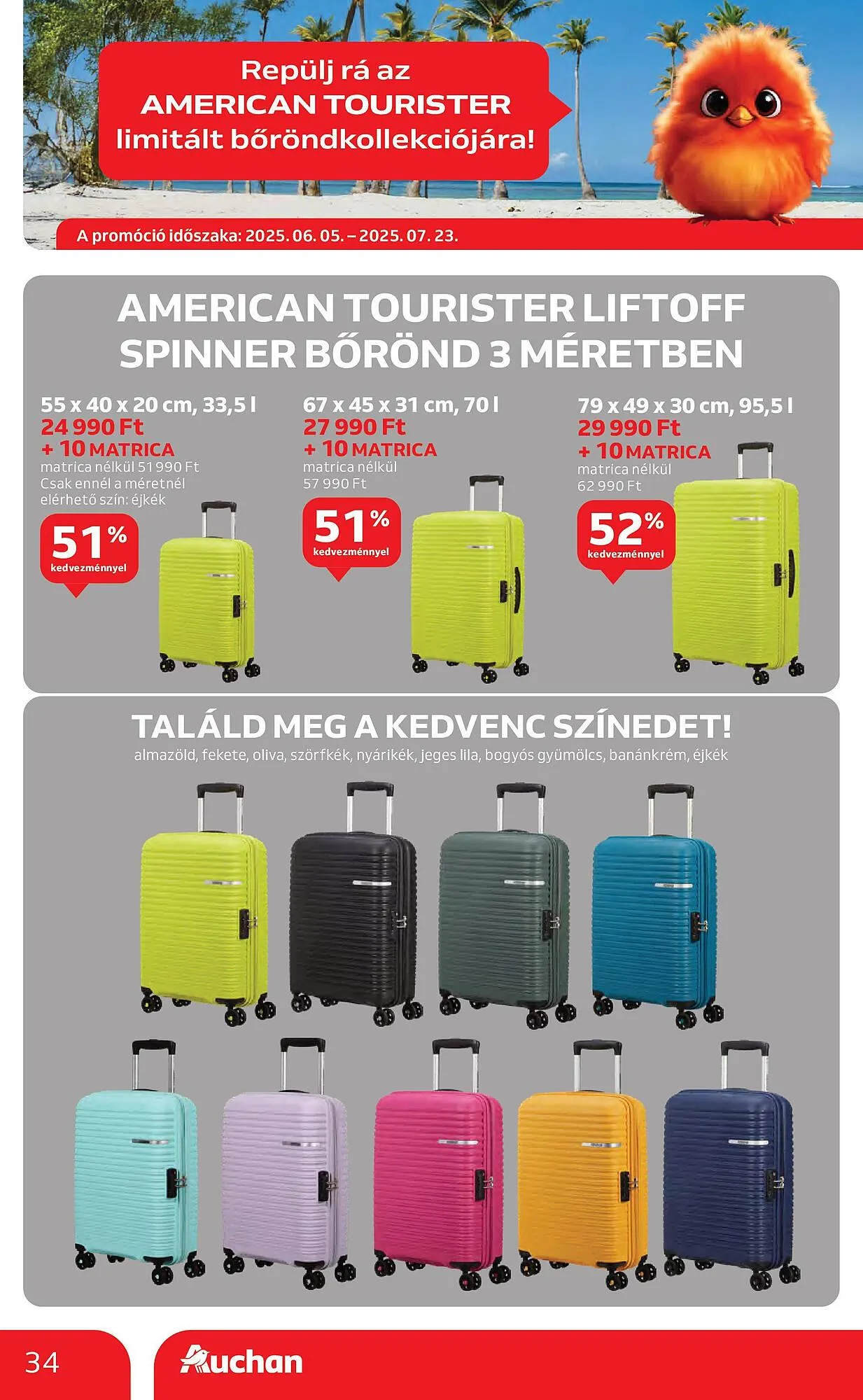 Katalógus Auchan akciós újság június 19.-tól június 25.-ig 2025. - Oldal 34