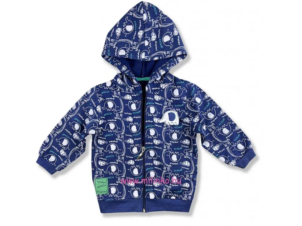 Kisfiú melegítő felső- Elefánt