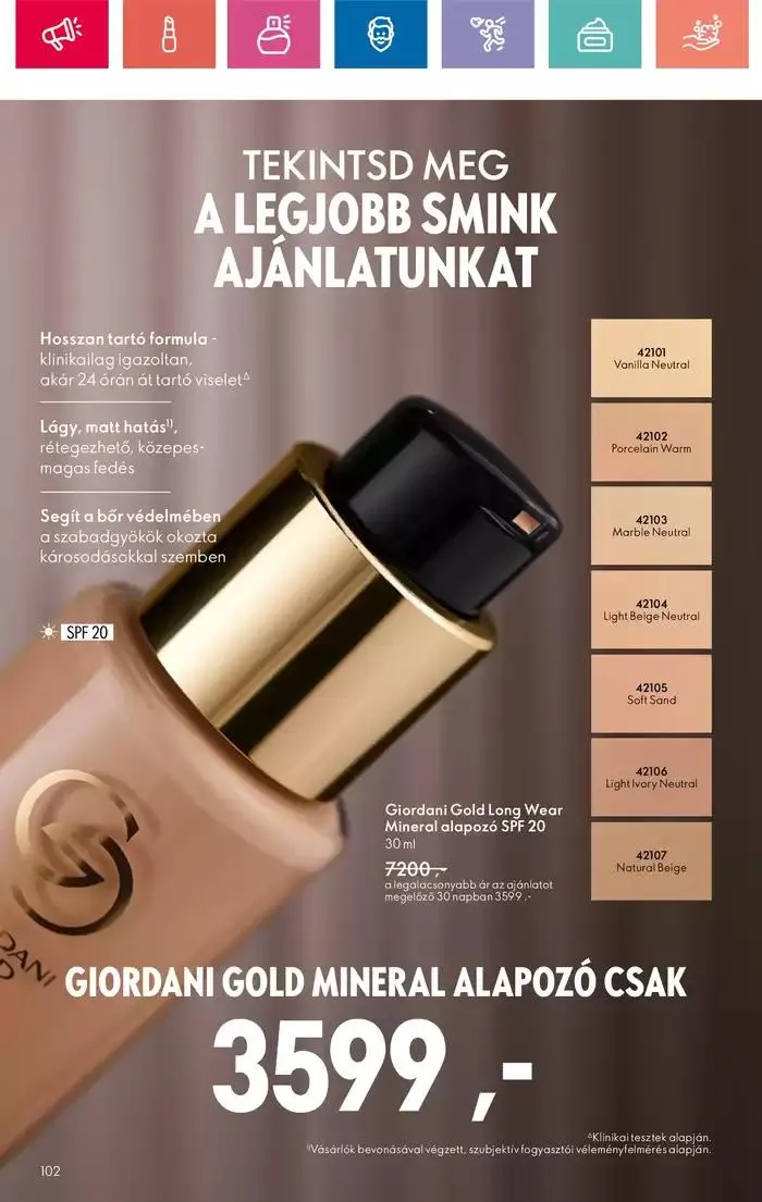 Katalógus ORIFLAME akciós december 29.-tól január 12.-ig 2025. - Oldal 102