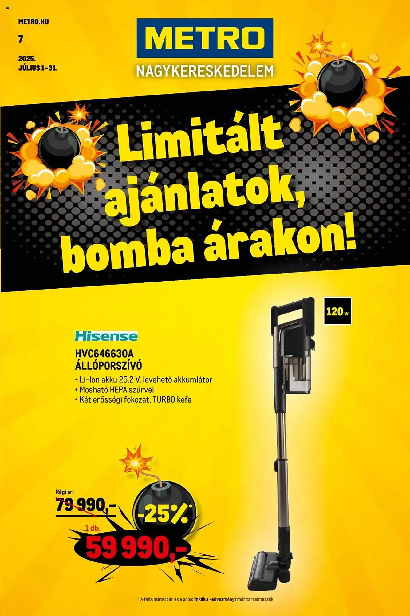 Katalógus Metro akciós újság július 1.-tól július 31.-ig 2025. - Oldal 1