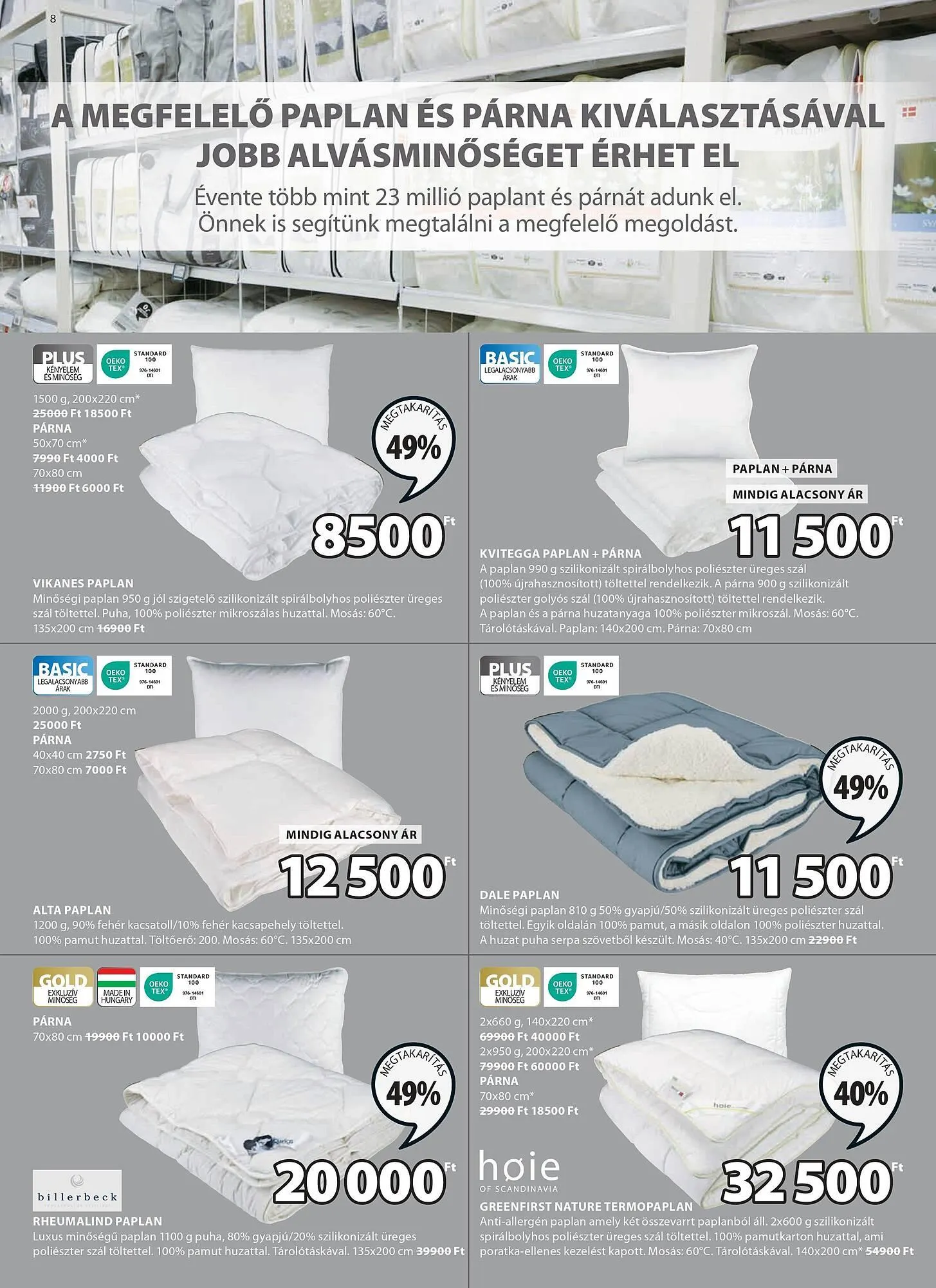 Katalógus JYSK akciós újság október 24.-tól december 1.-ig 2024. - Oldal 8