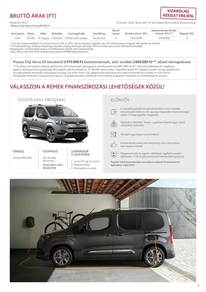 Katalógus Toyota Proace City Verso EV december 17.-tól december 17.-ig 2025. - Oldal 4