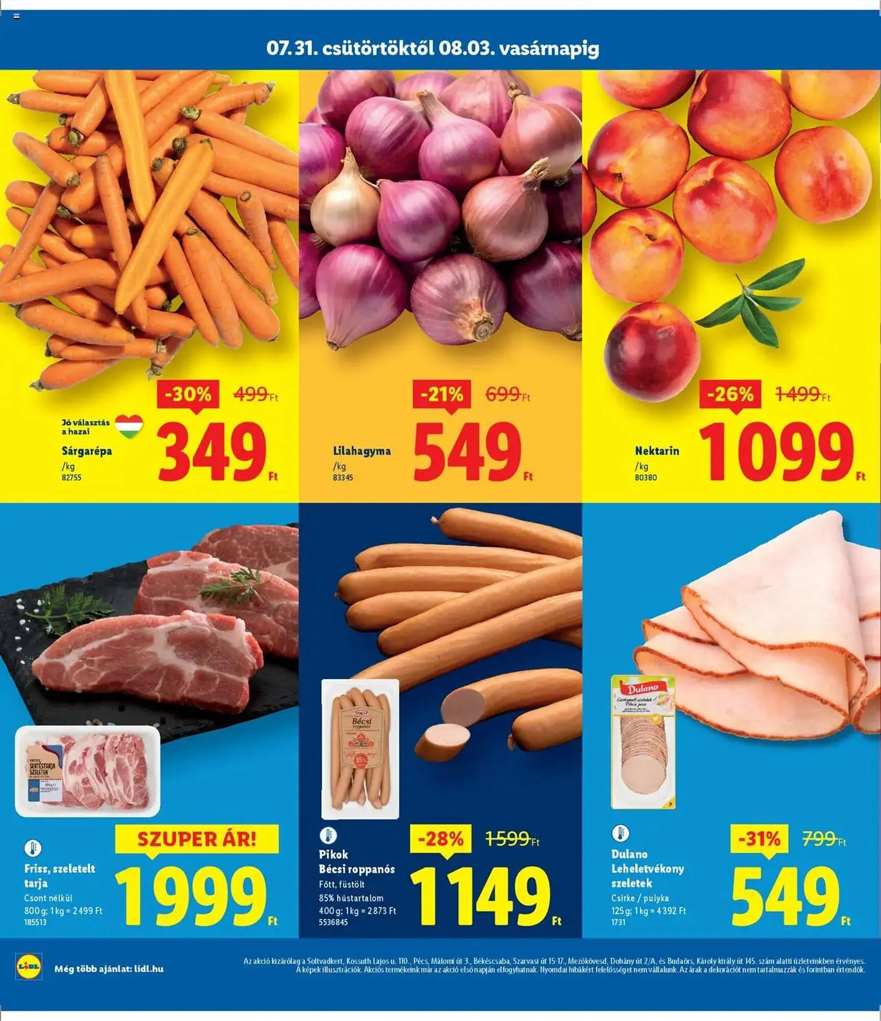 Katalógus Lidl akciós újság július 31.-tól augusztus 3.-ig 2025. - Oldal 2