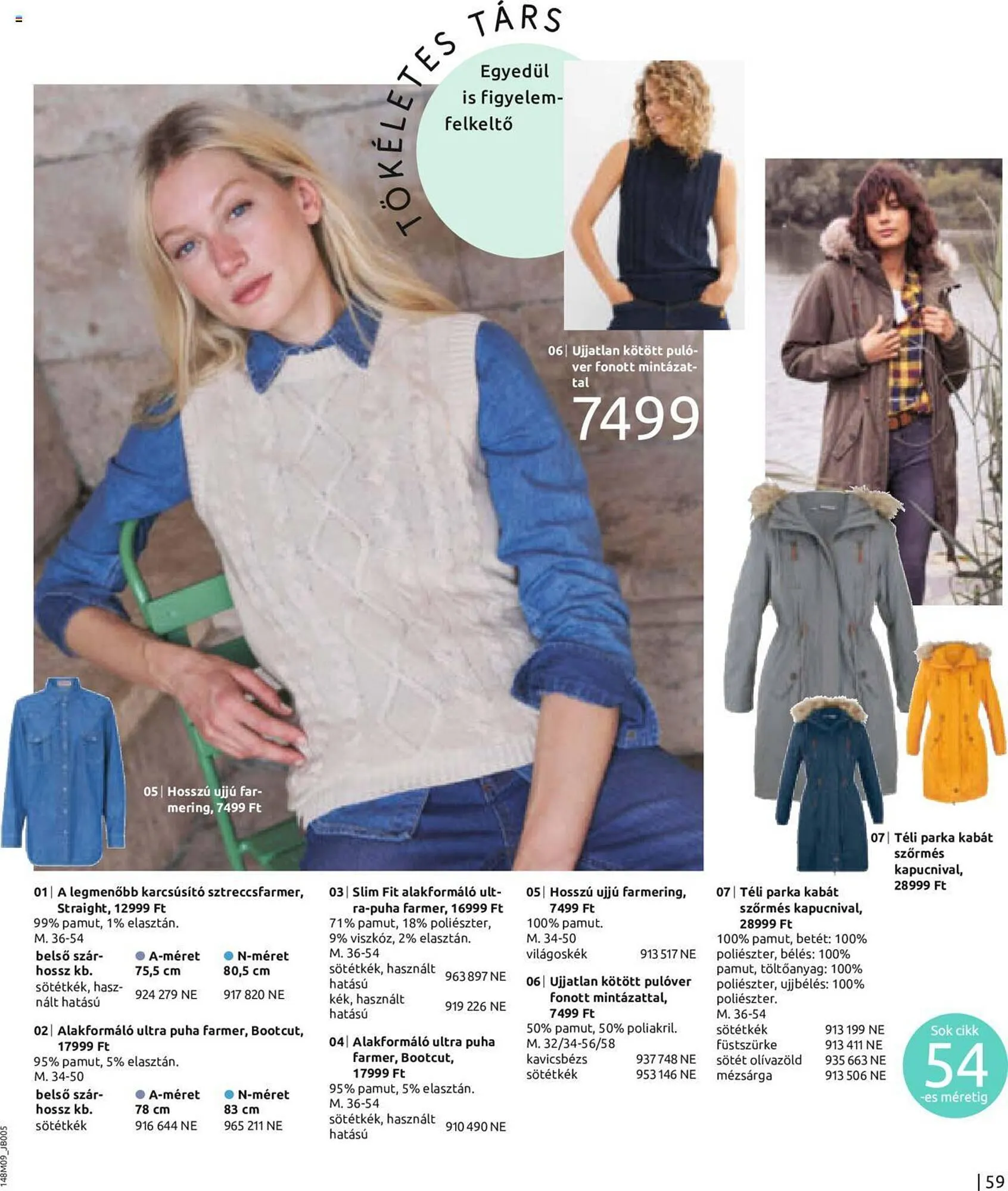 Katalógus Bonprix akciós újság szeptember 18.-tól március 18.-ig 2024. - Oldal 61