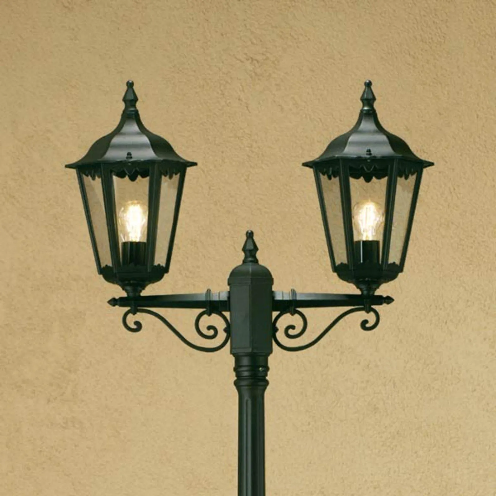 Árbóc lámpa Firenze, 2 izzós, zöld