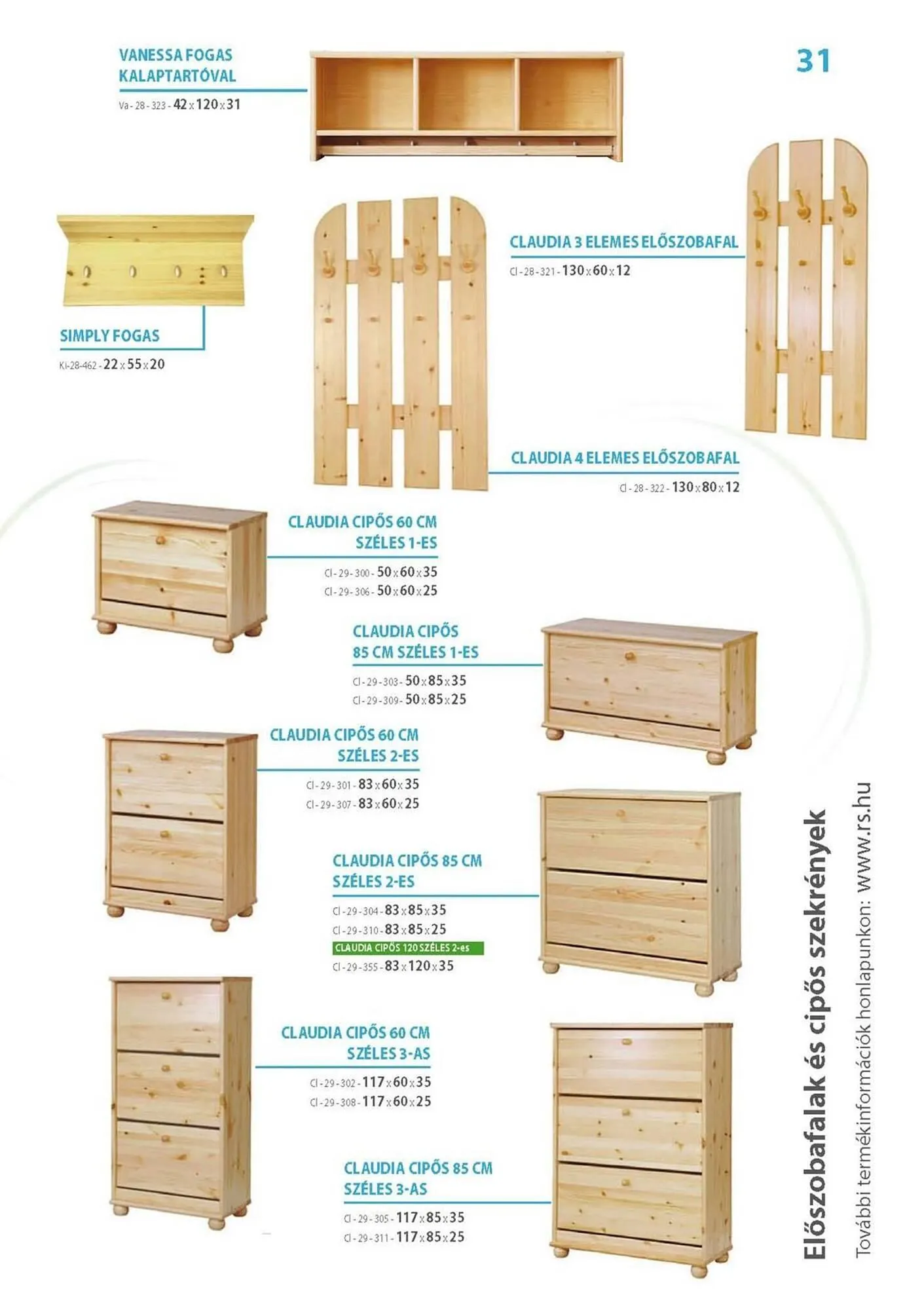 Katalógus RS Bútor katalógus szeptember 11.-tól március 23.-ig 2026. - Oldal 31