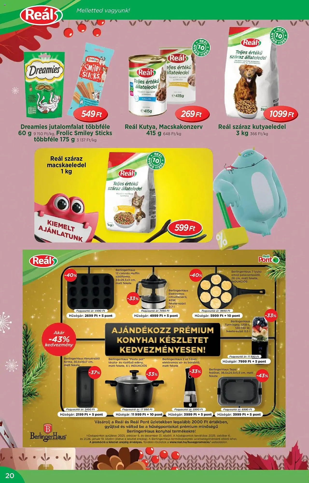 Katalógus Real akciós újság október 29.-tól november 9.-ig 2025. - Oldal 20