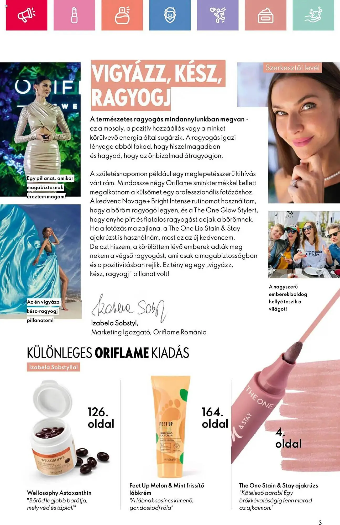 Katalógus Oriflame akciós újság május 25.-tól június 14.-ig 2025. - Oldal 3