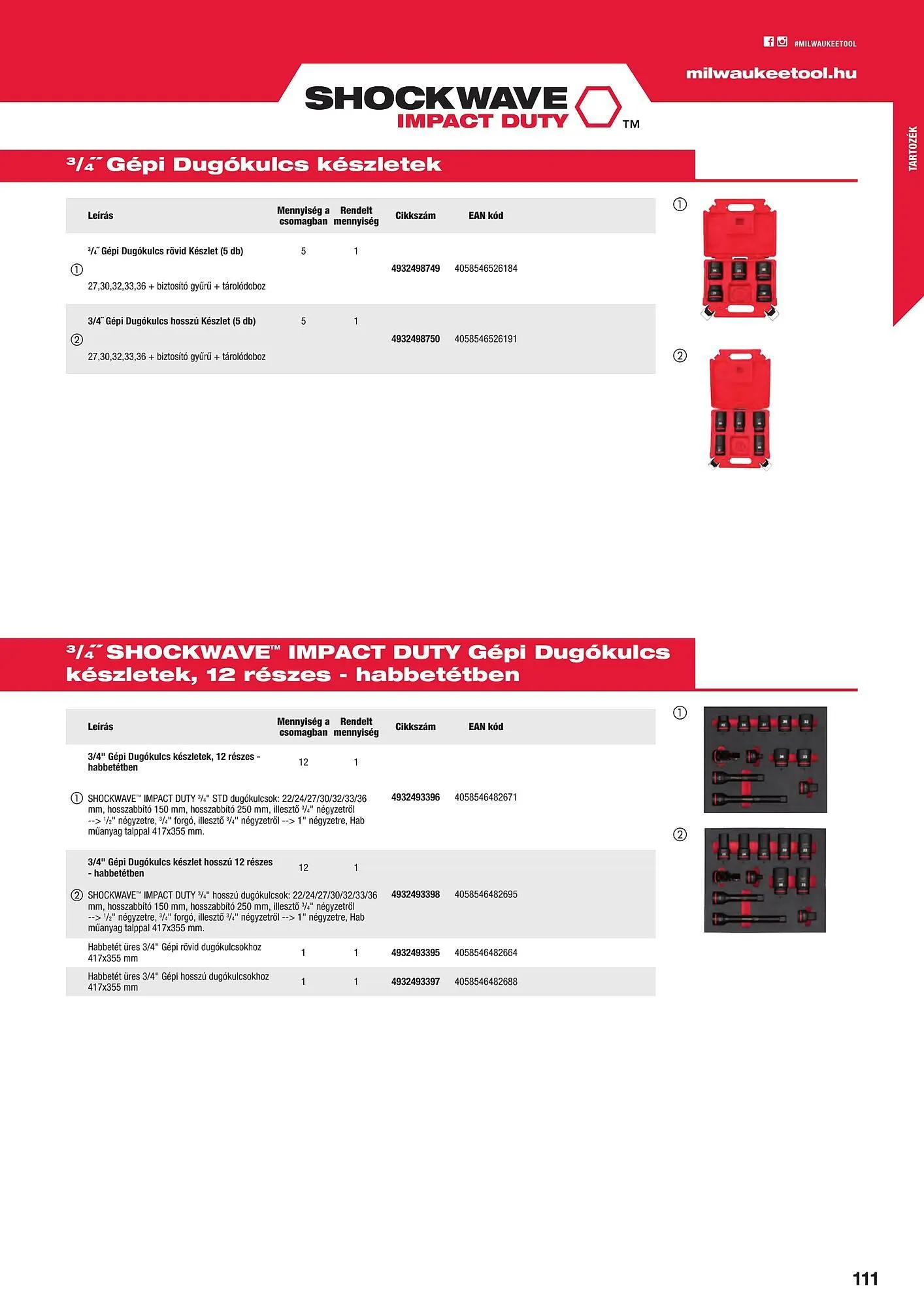 Katalógus Milwaukee akciós újság szeptember 16.-tól december 31.-ig 2025. - Oldal 111