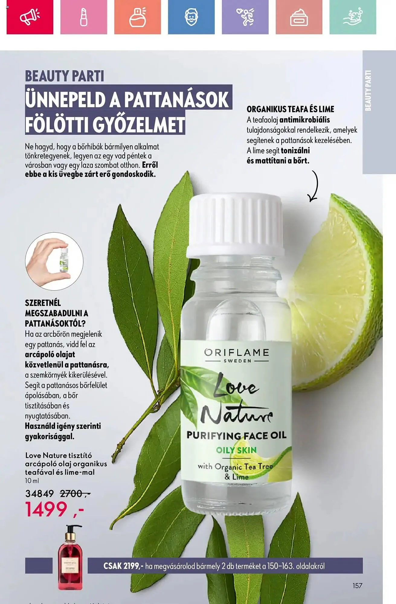 Katalógus Oriflame akciós újság július 27.-tól augusztus 16.-ig 2025. - Oldal 157