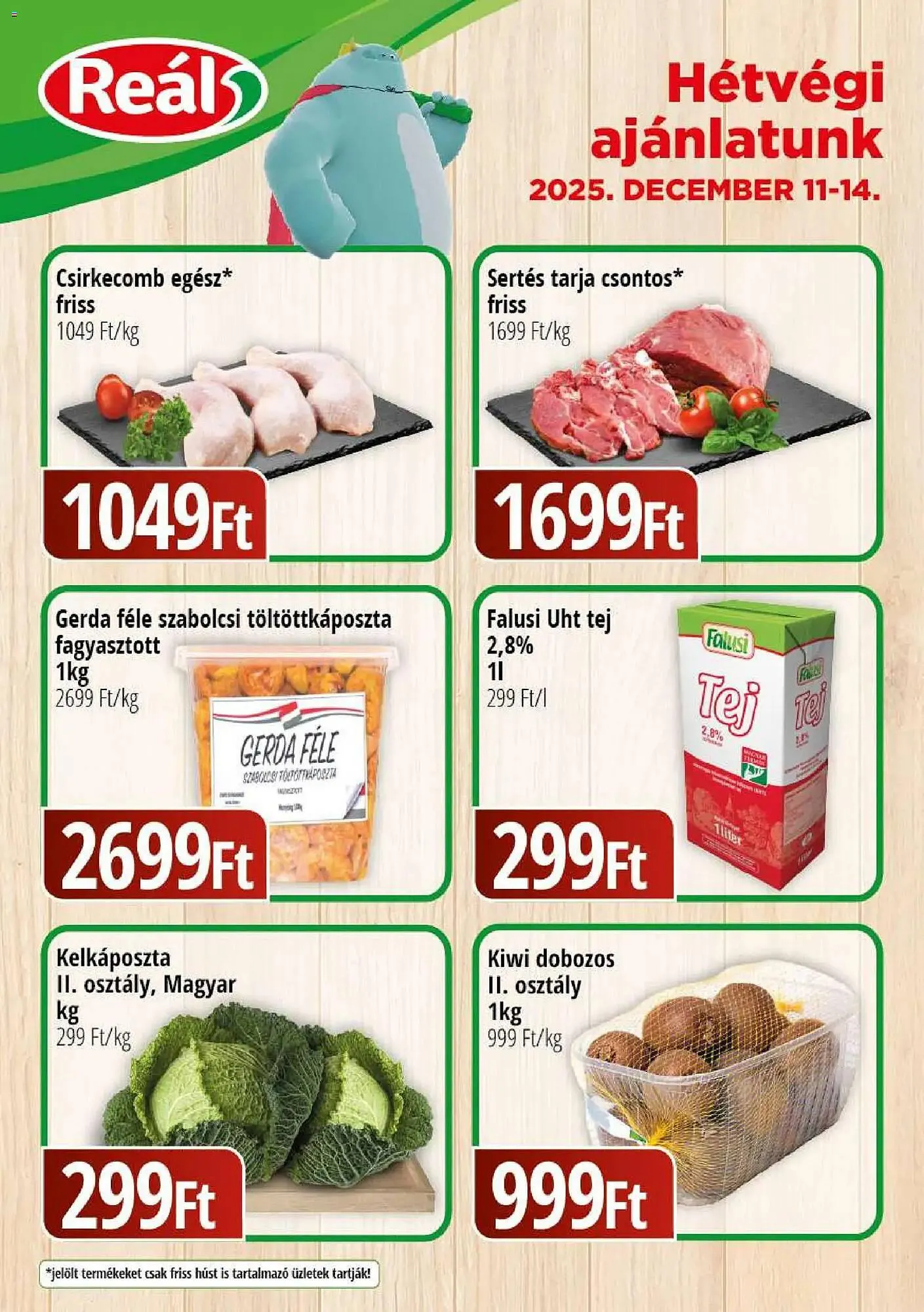 Katalógus Real akciós újság december 11.-tól december 14.-ig 2025. - Oldal 1