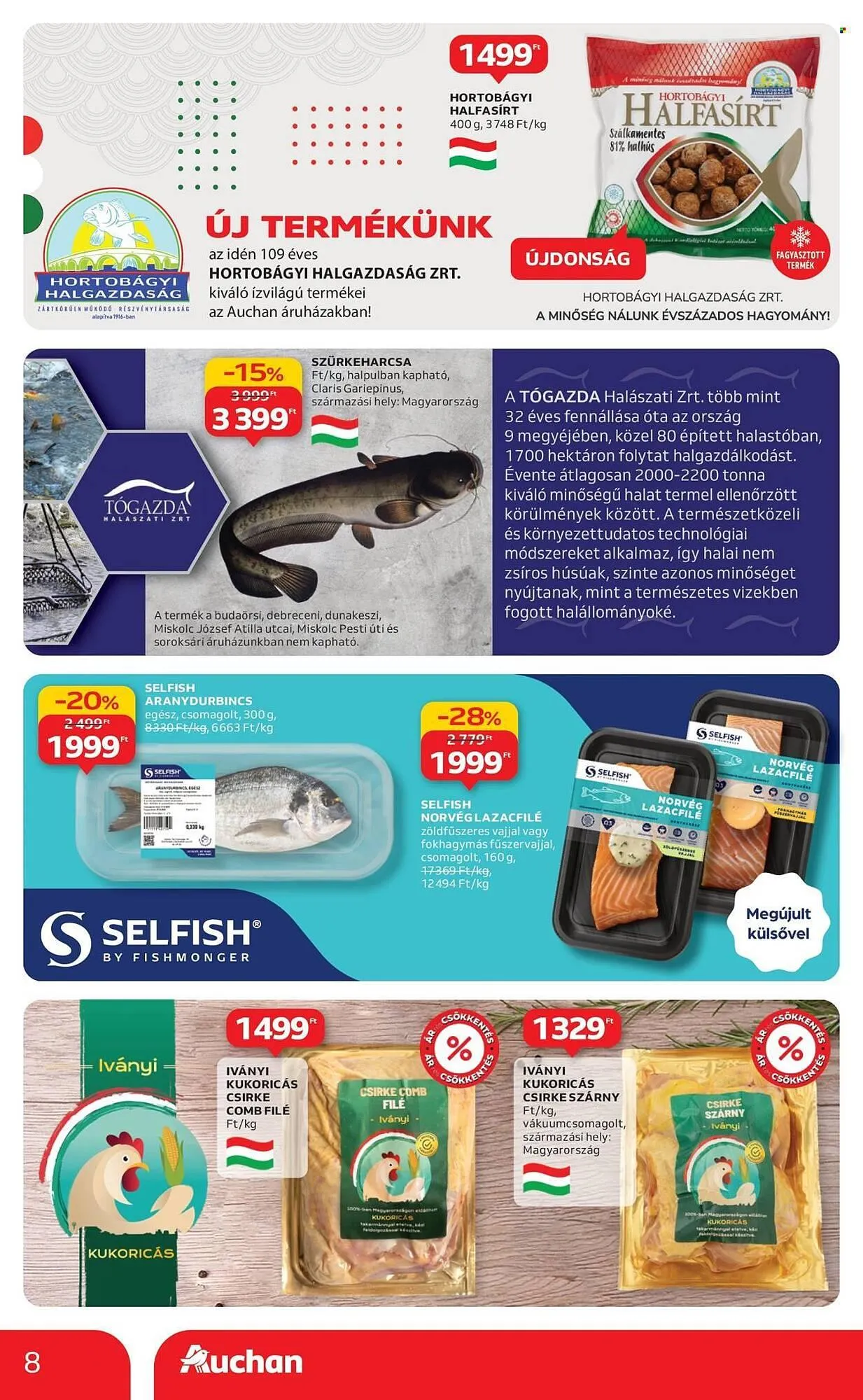 Katalógus Auchan akciós újság december 4.-tól december 10.-ig 2025. - Oldal 8