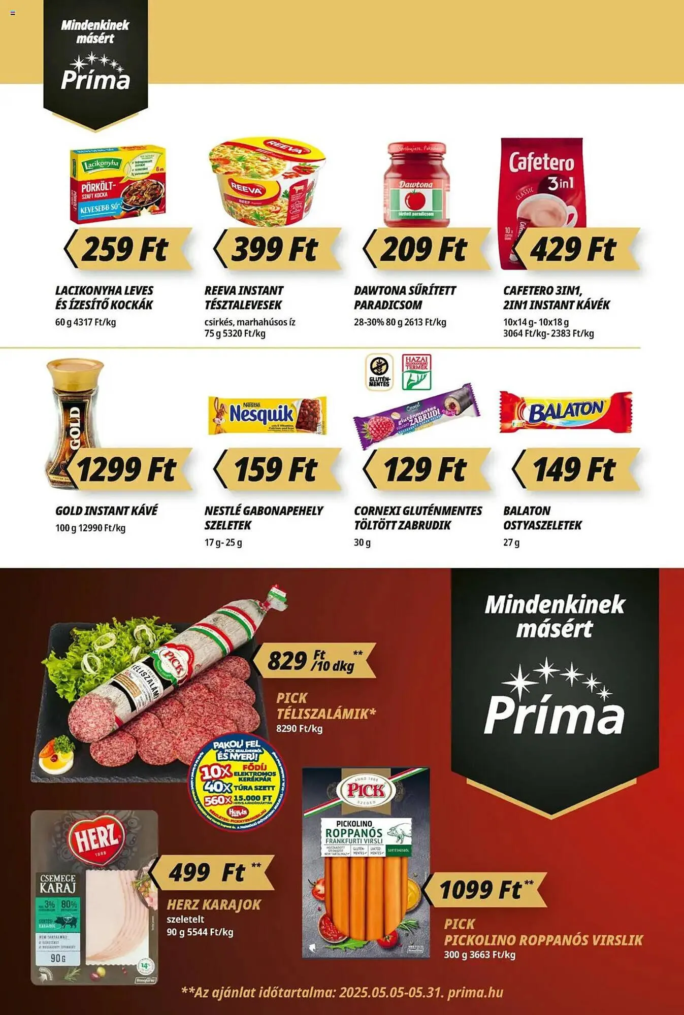 Katalógus Príma akciós újság május 15.-tól május 21.-ig 2025. - Oldal 4