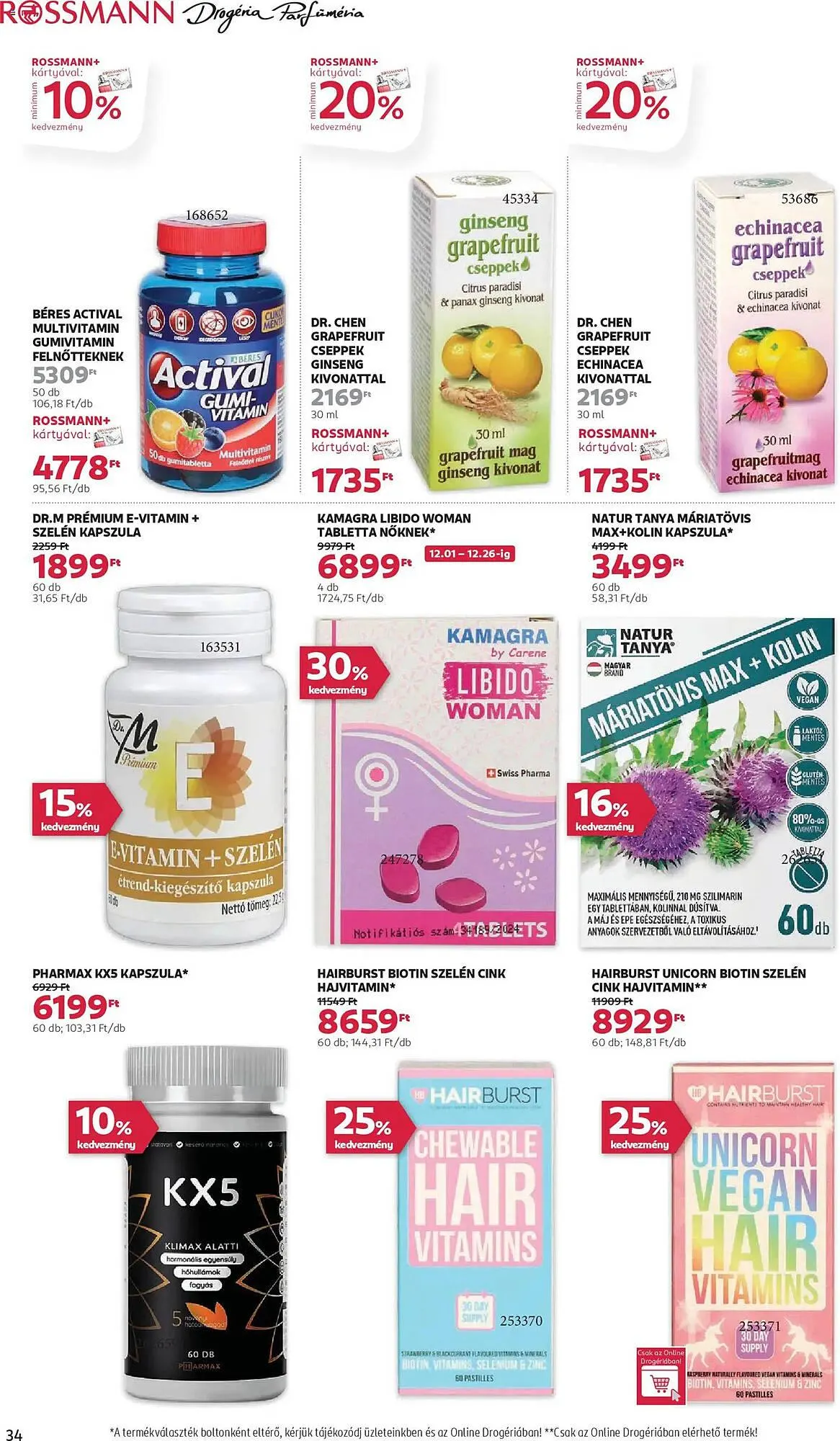 Katalógus Rossmann akciós újság december 1.-tól december 12.-ig 2025. - Oldal 38