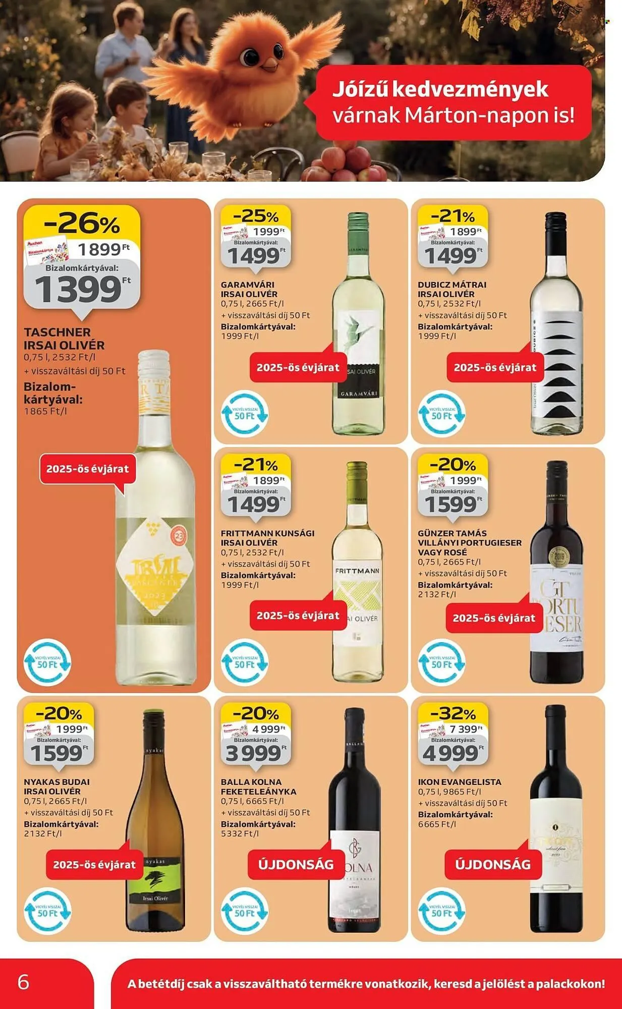 Katalógus Auchan akciós újság november 6.-tól november 12.-ig 2025. - Oldal 6