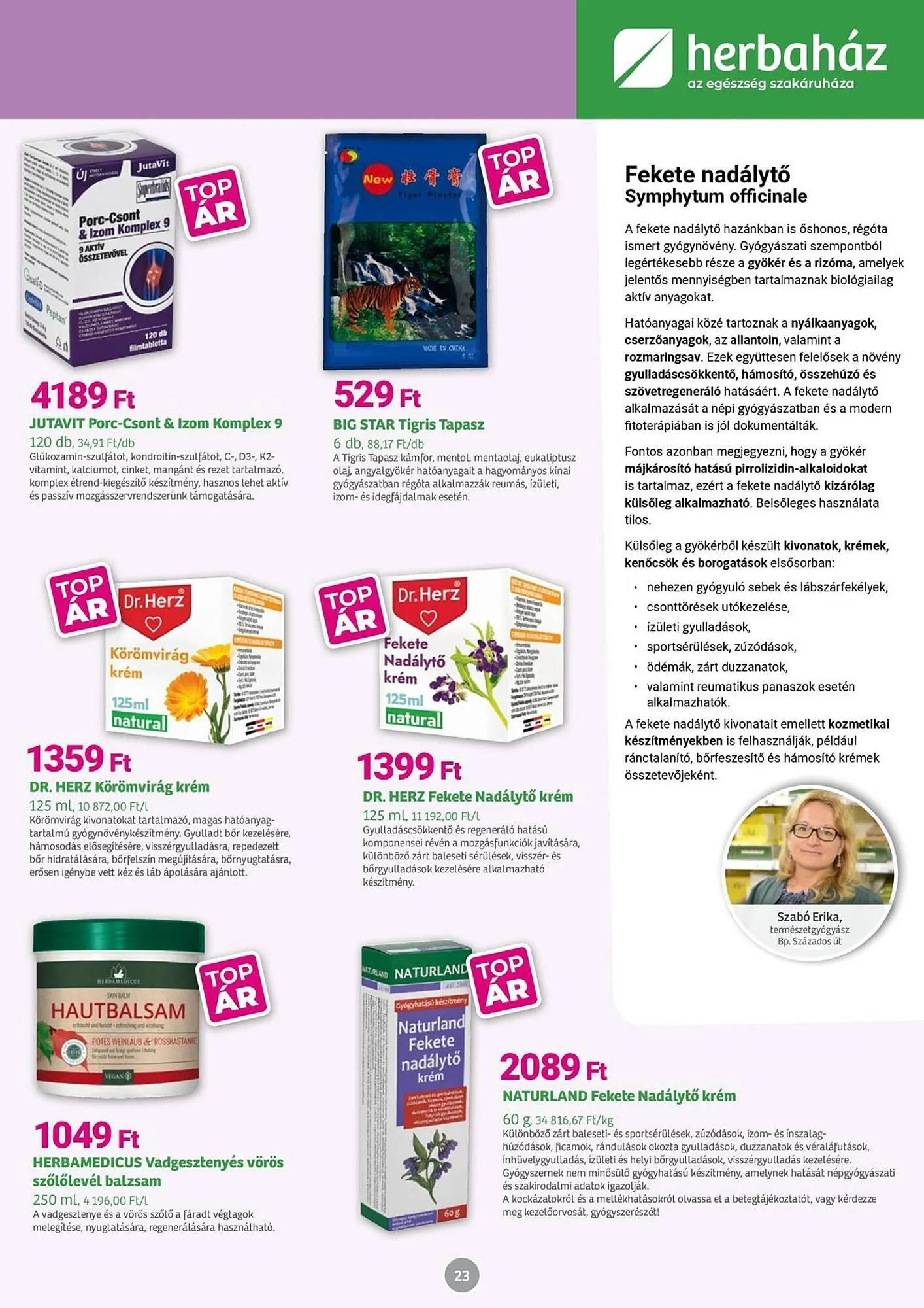 Katalógus Herbaház akciós újság február 2.-tól március 3.-ig 2026. - Oldal 23