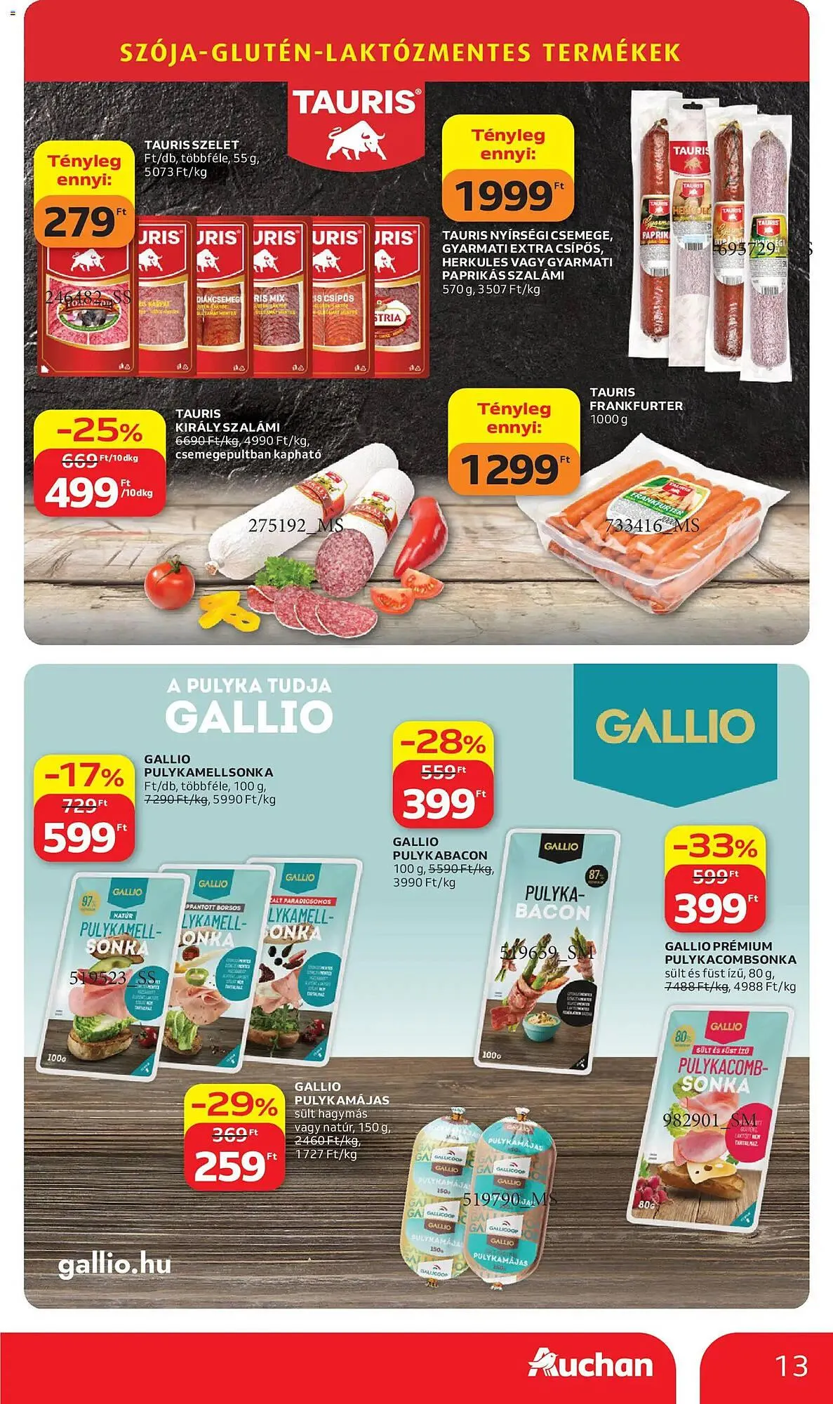 Katalógus Auchan akciós újság március 26.-tól április 8.-ig 2026. - Oldal 13