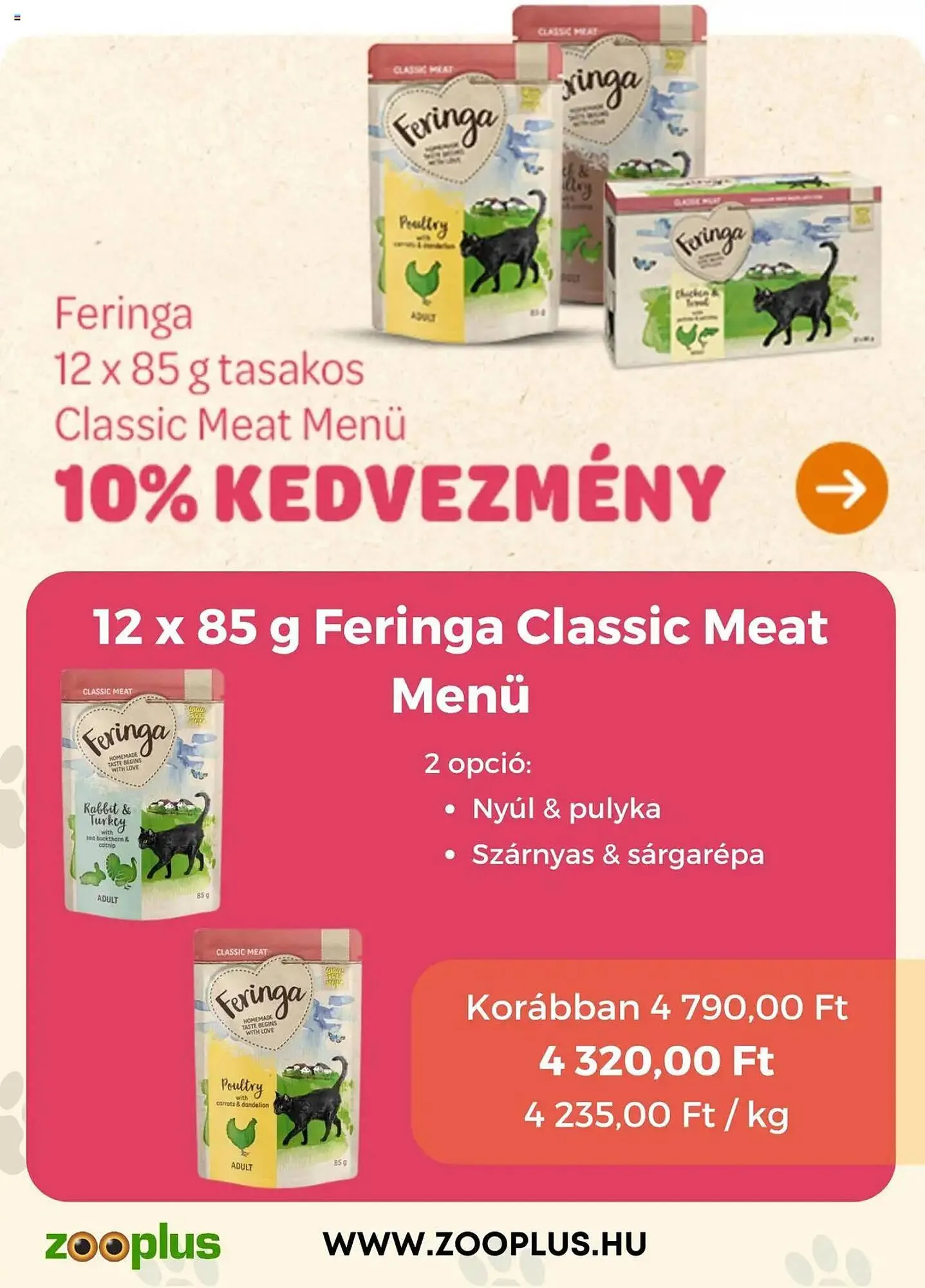 Katalógus ZooPlus akciós újság február 25.-tól március 24.-ig 2025. - Oldal 4