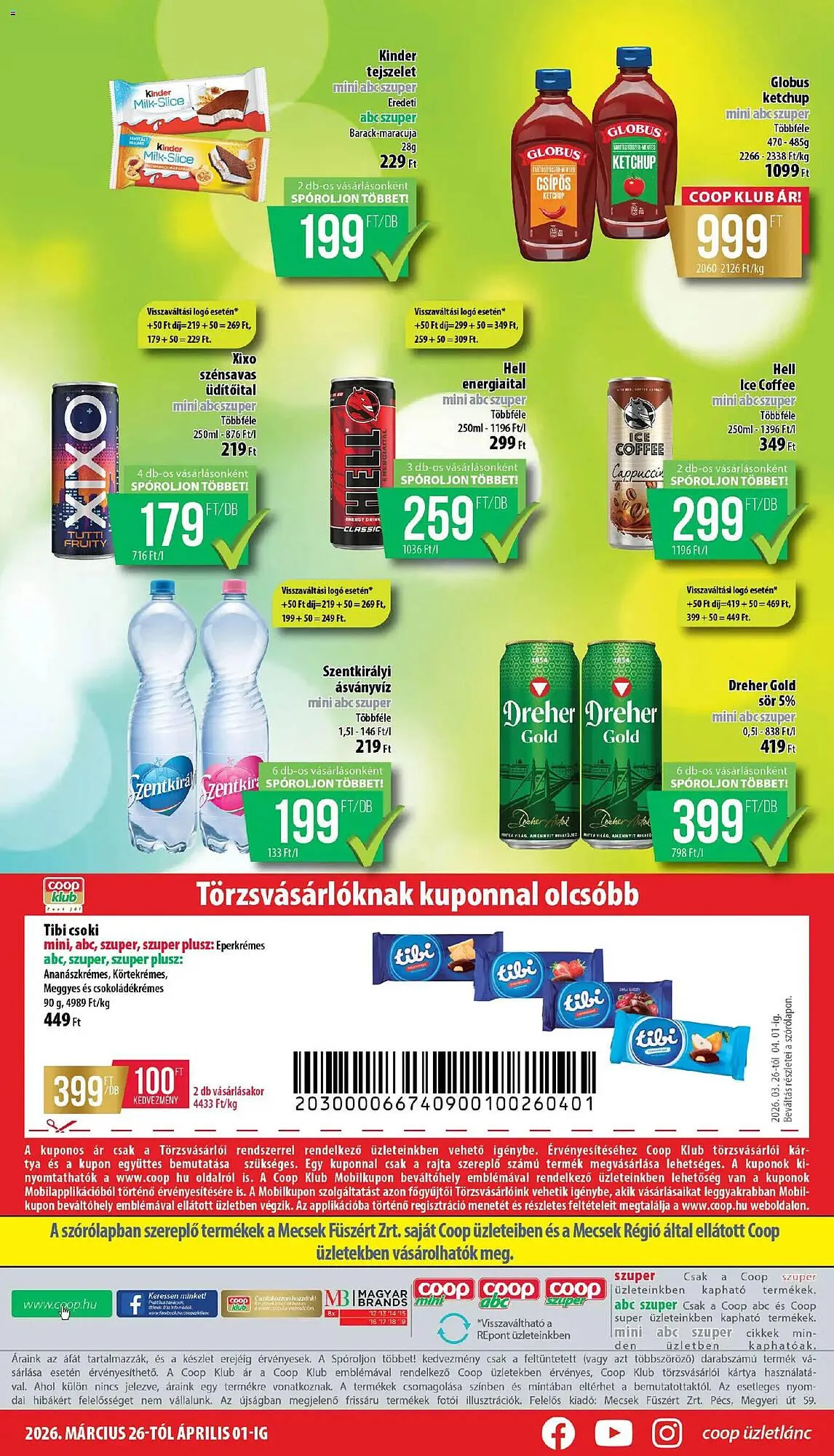 Katalógus Coop akciós újság március 26.-tól április 1.-ig 2026. - Oldal 8