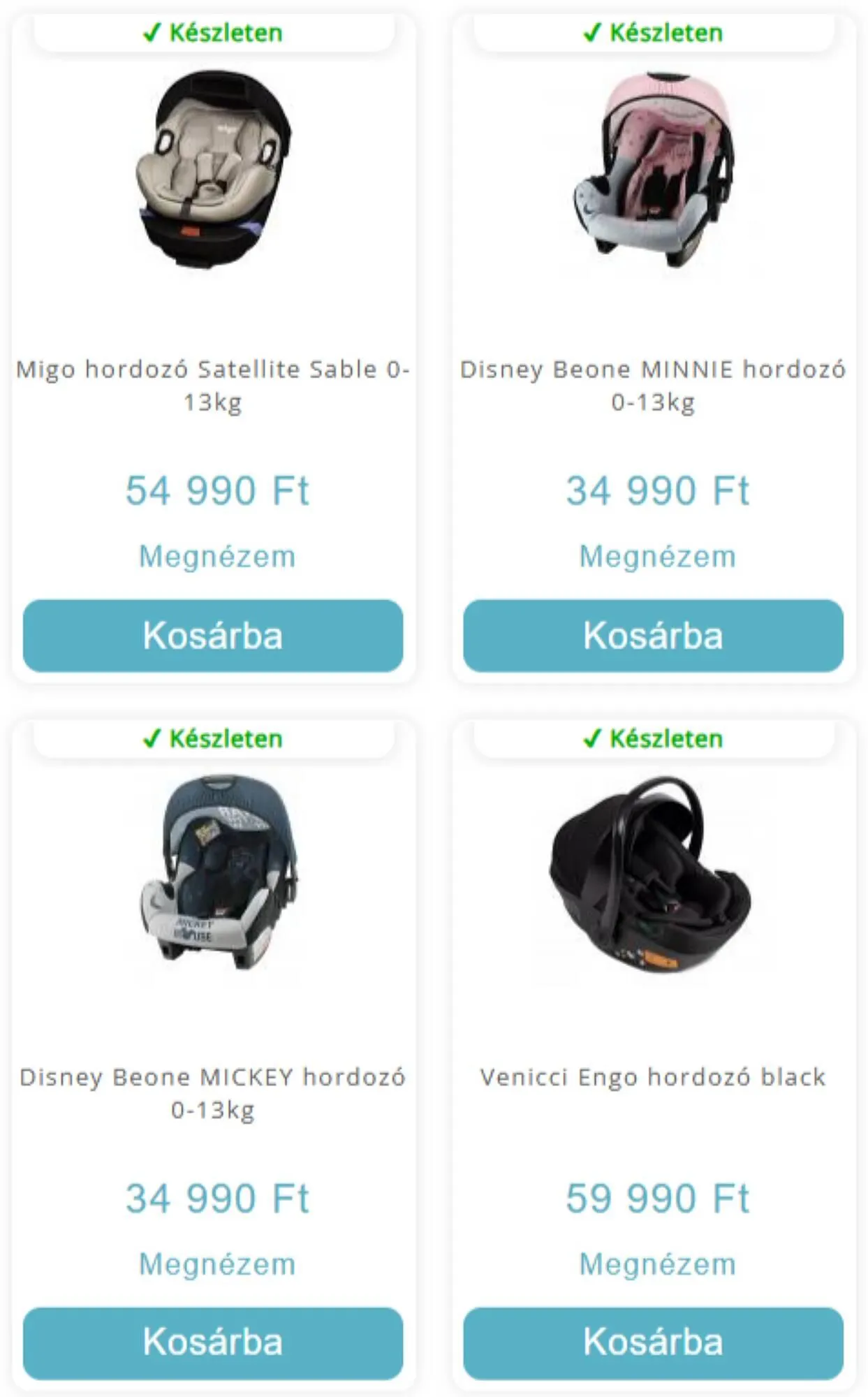 Babavilág Gyermekáruház akciós újság - 1