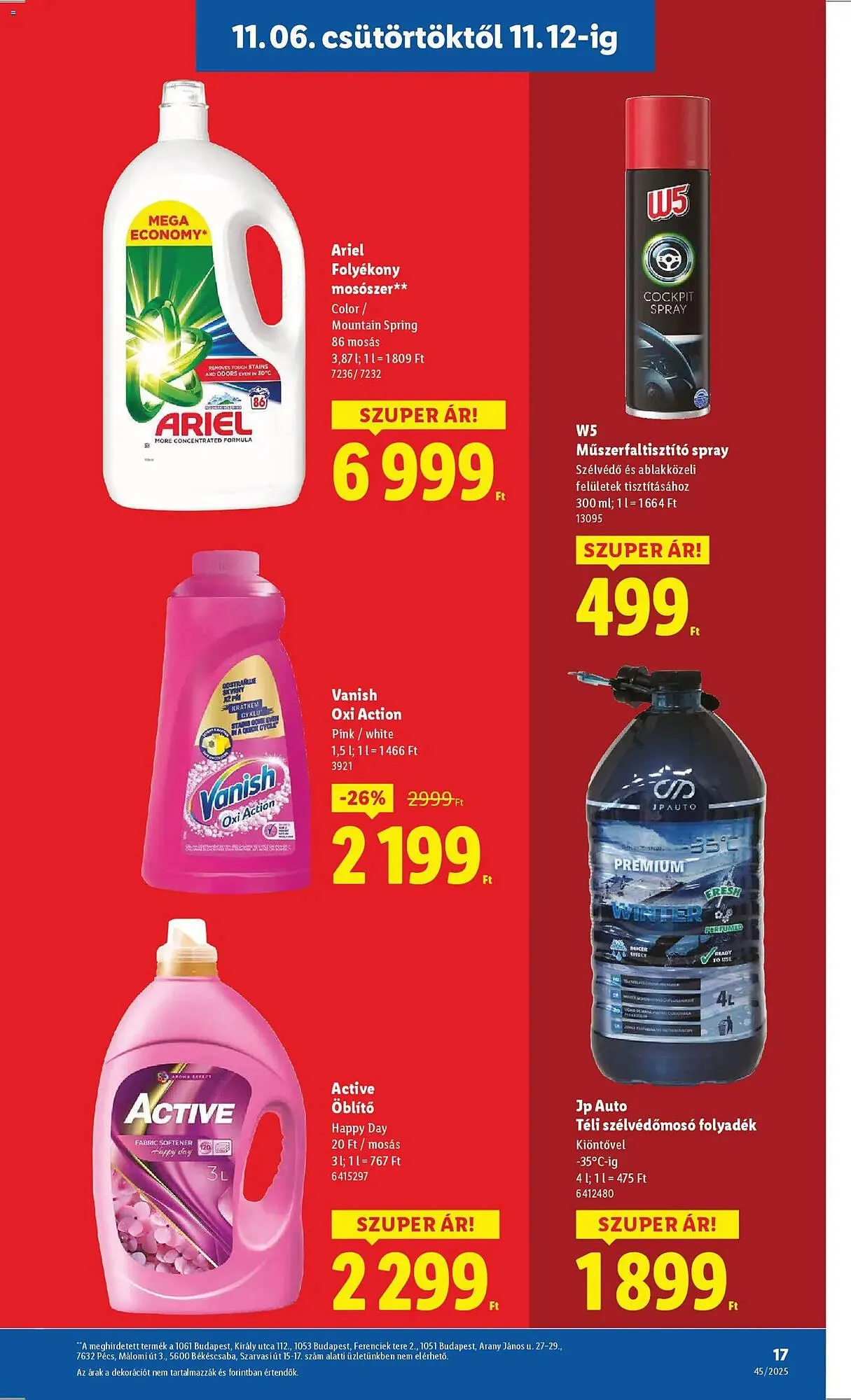 Katalógus Lidl akciós újság november 6.-tól november 12.-ig 2025. - Oldal 17