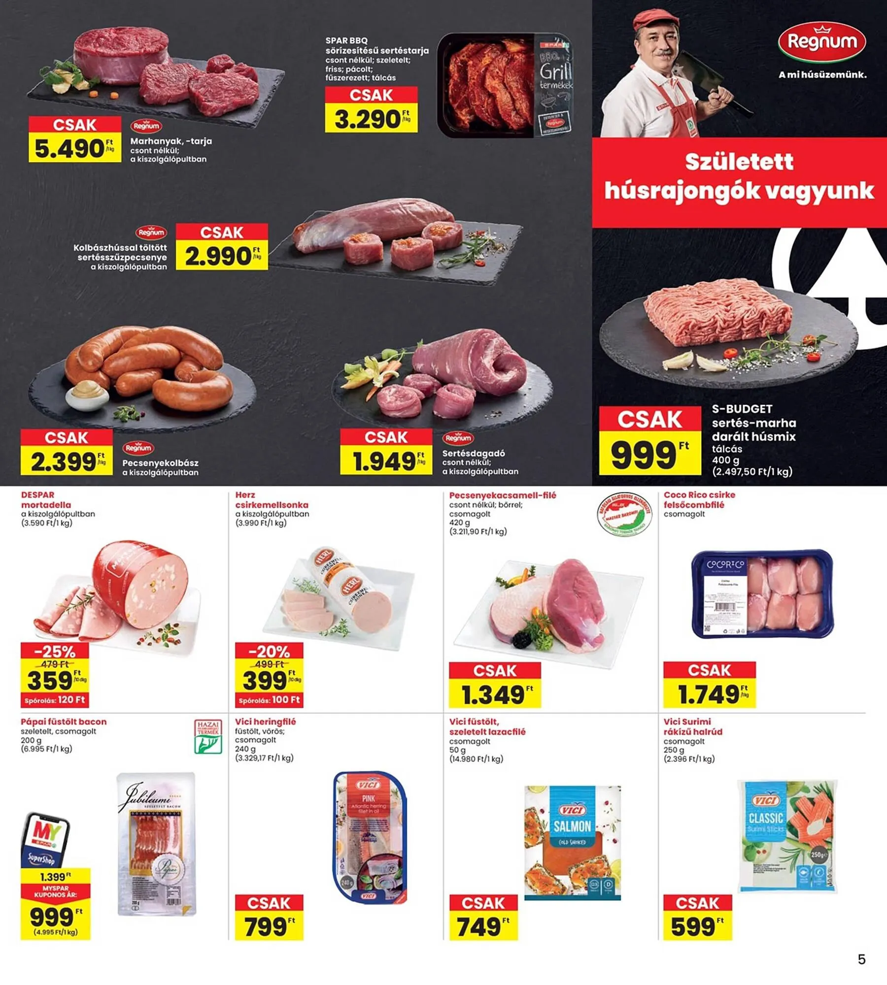 Katalógus Interspar akciós újság június 12.-tól június 18.-ig 2025. - Oldal 5
