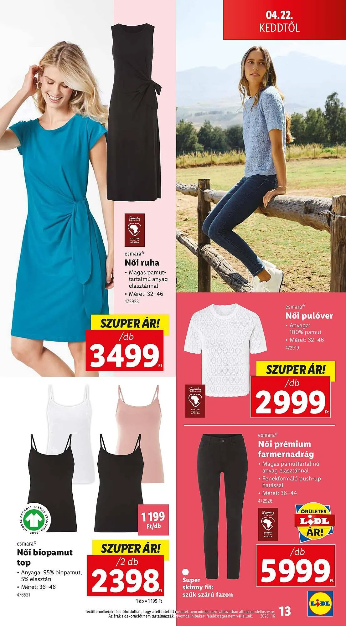 Katalógus Lidl akciós újság április 16.-tól április 19.-ig 2025. - Oldal 13