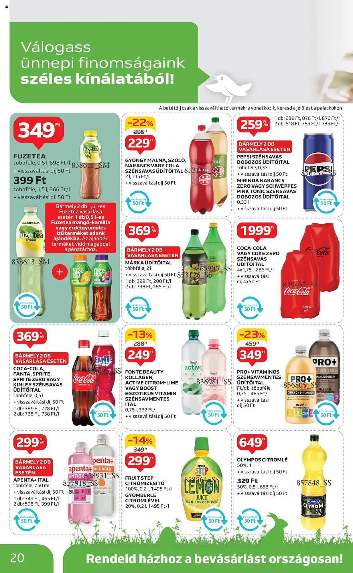 Katalógus Auchan akciós újság március 27.-tól április 19.-ig 2025. - Oldal 20