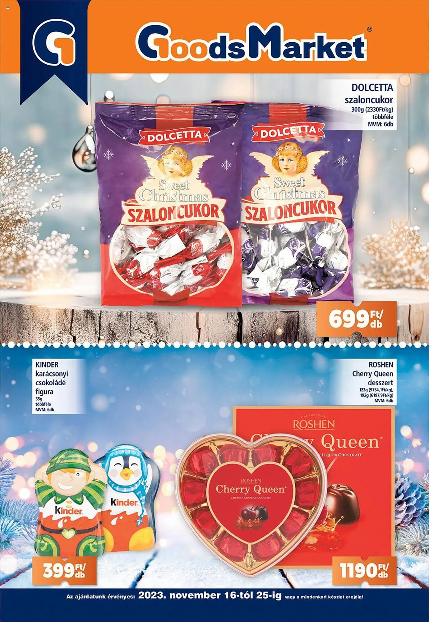 Katalógus Goods Market akciós újság november 16.-tól november 25.-ig 2023. - Oldal 1