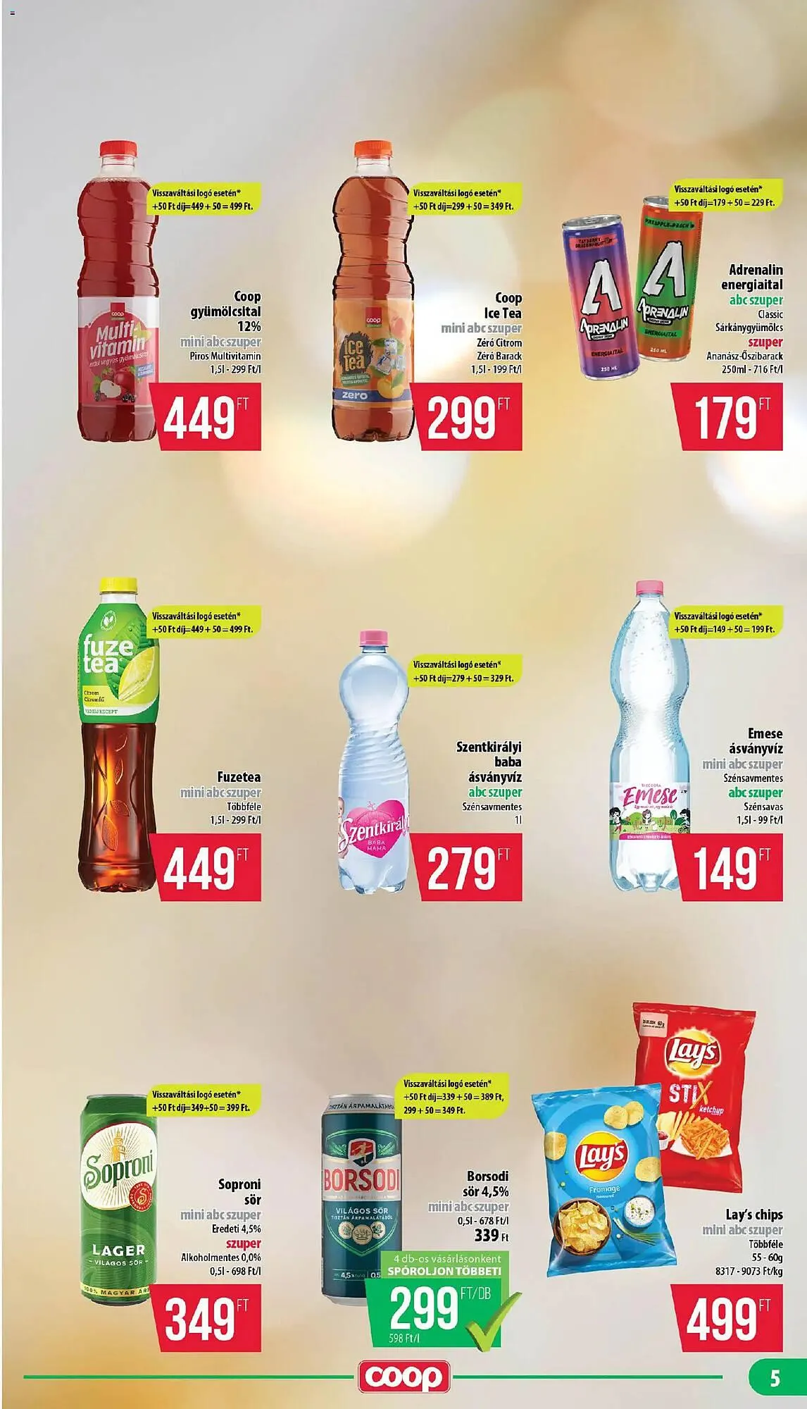 Katalógus Coop akciós újság január 15.-tól január 21.-ig 2026. - Oldal 5