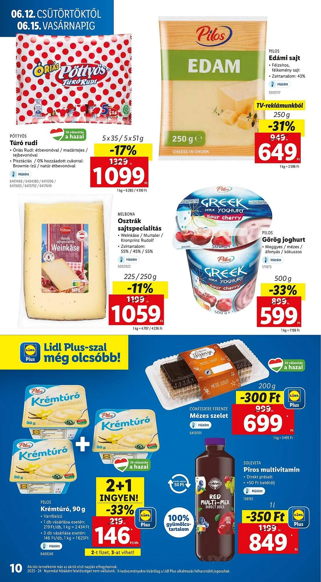 Katalógus Lidl akciós újság június 12.-tól június 18.-ig 2025. - Oldal 10