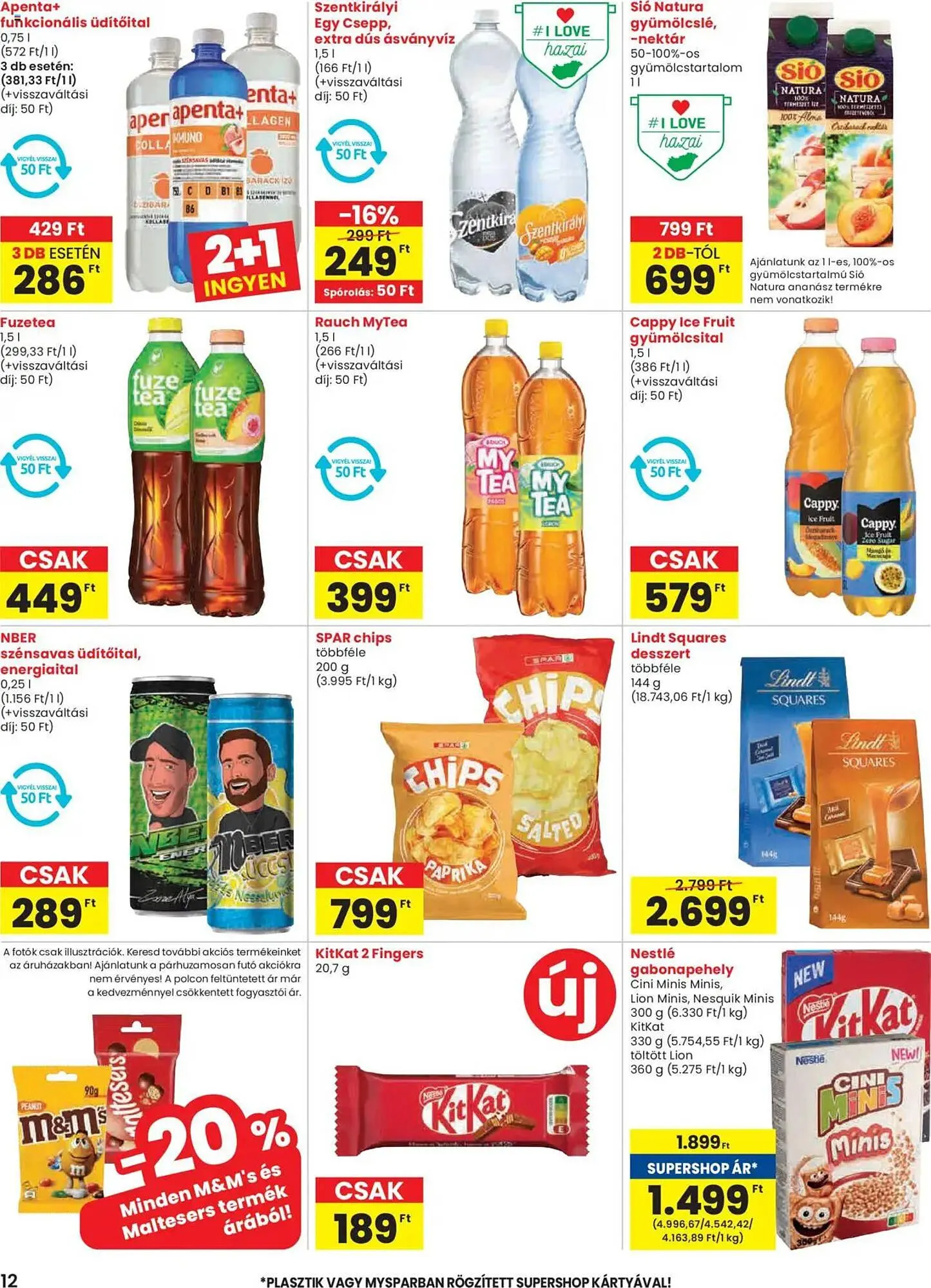 Katalógus Spar akciós újság szeptember 4.-tól szeptember 10.-ig 2025. - Oldal 12