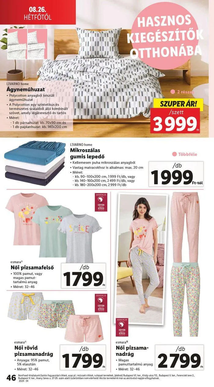 Katalógus Akciós újság – 34. hét augusztus 22.-tól augusztus 28.-ig 2024. - Oldal 46