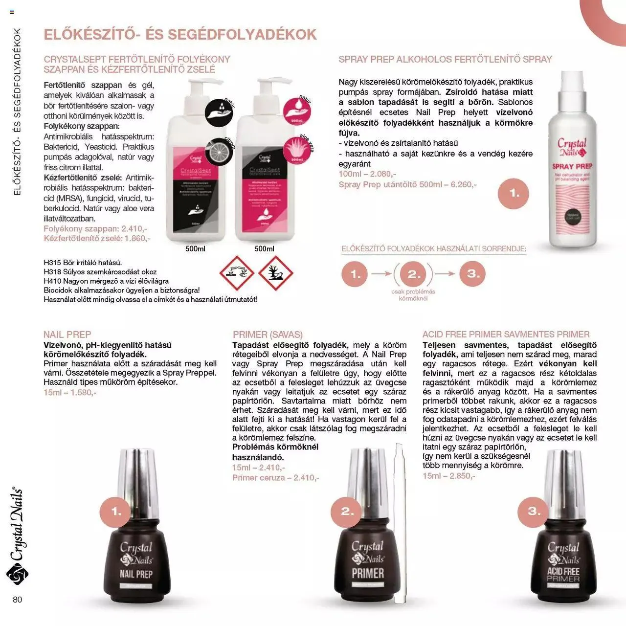 Katalógus Crystal Nails - Nagykatalógus 2023/24 március 6.-tól december 31.-ig 2023. - Oldal 80