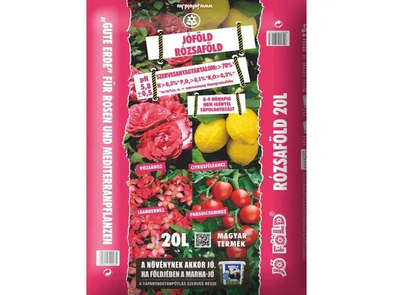 JÓ FÖLD - rózsaföld (20L)