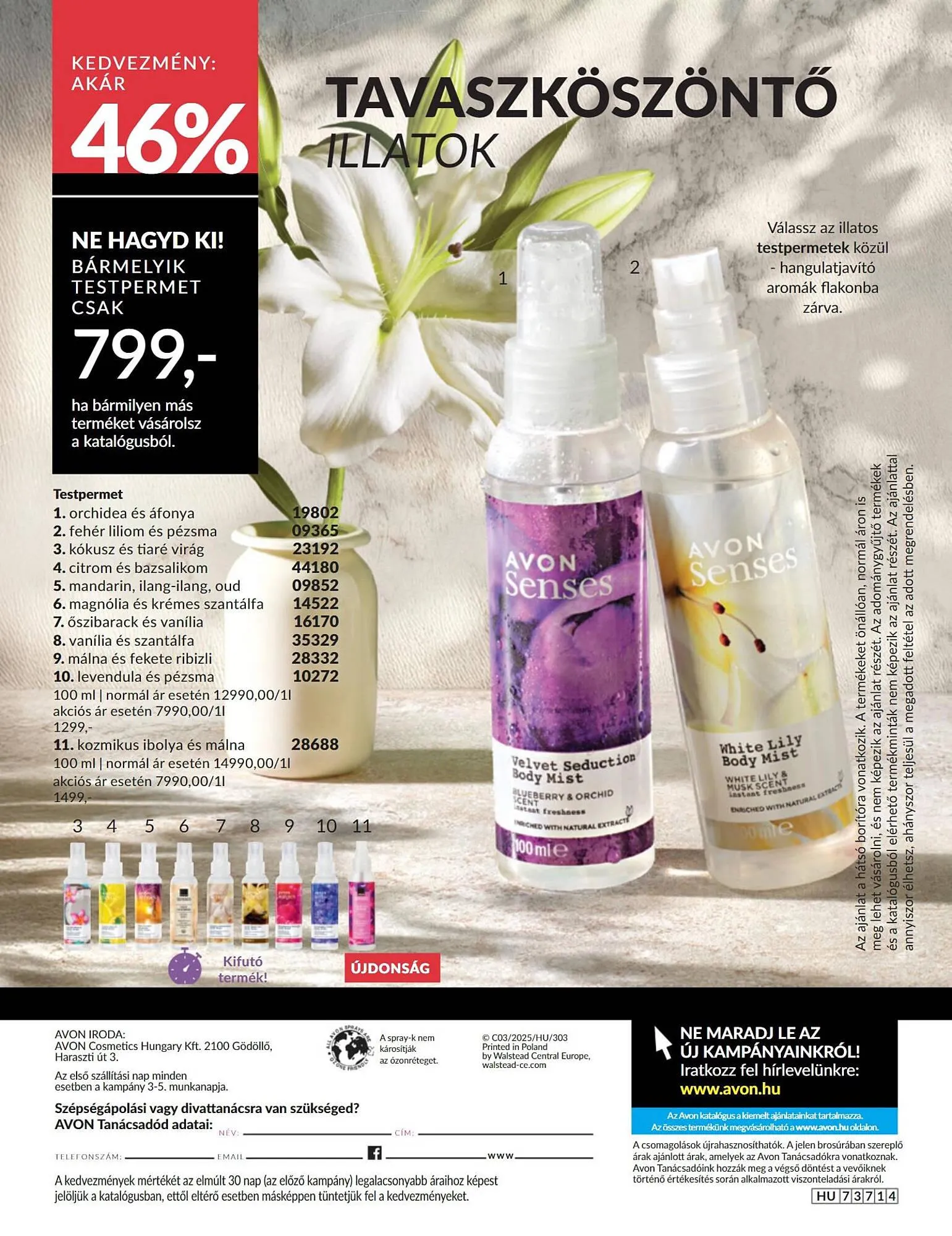 Katalógus AVON akciós újság március 1.-tól március 31.-ig 2025. - Oldal 196