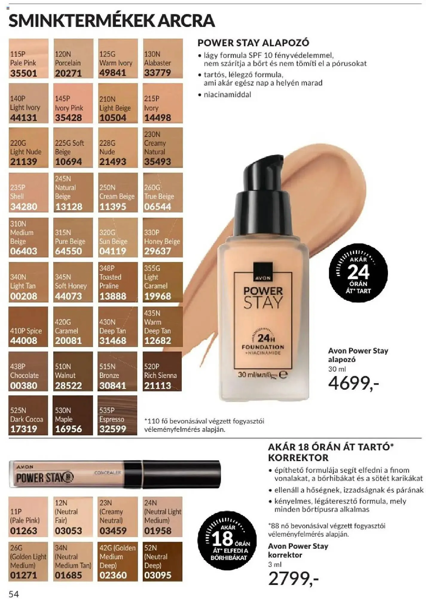 Katalógus AVON akciós újság augusztus 1.-tól augusztus 31.-ig 2025. - Oldal 54
