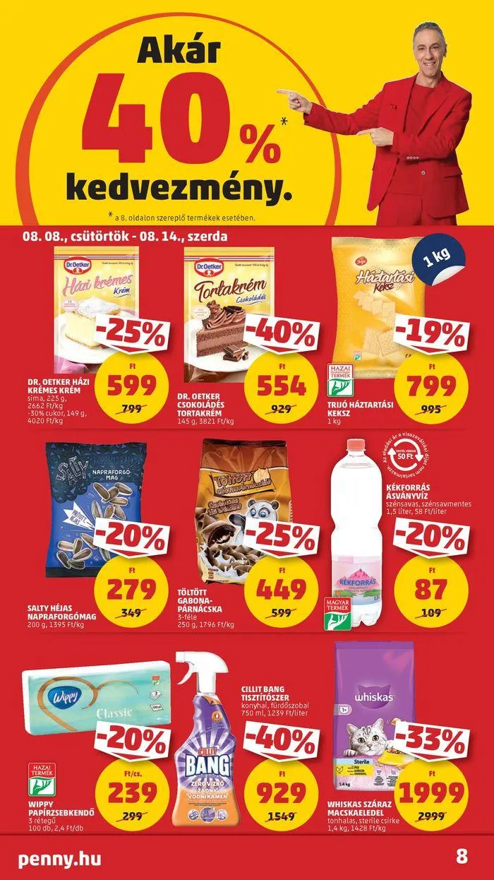 Katalógus Catalog PENNY 32. heti reklámújság augusztus 8.-tól augusztus 14.-ig 2024. - Oldal 10