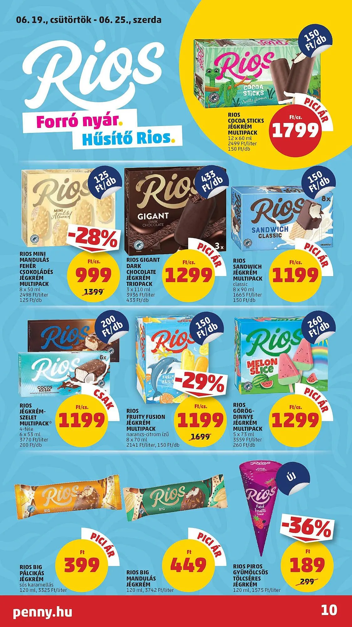 Katalógus PENNY akciós újság június 19.-tól június 25.-ig 2025. - Oldal 10