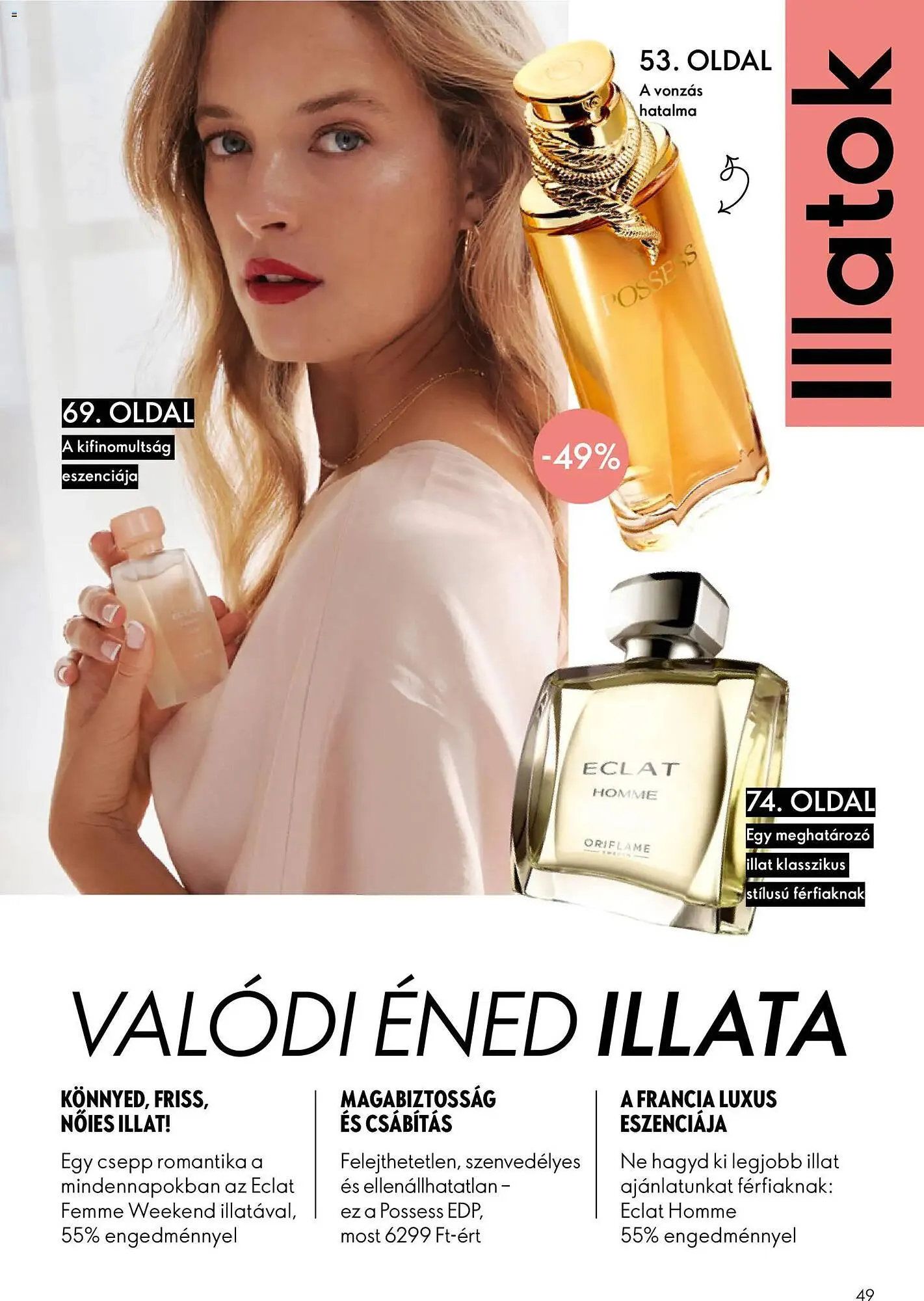 Katalógus Oriflame katalógus október 22.-tól november 11.-ig 2025. - Oldal 49